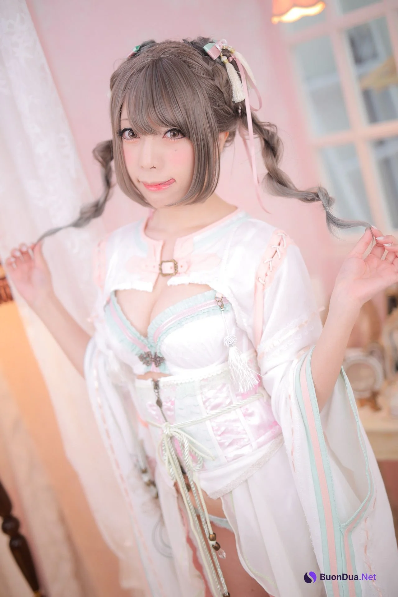 Saki Miyamoto 宮本彩希, デジタル写真集 乙女爛漫 桜花爛漫 Set.02 - รูปภาพ 9
