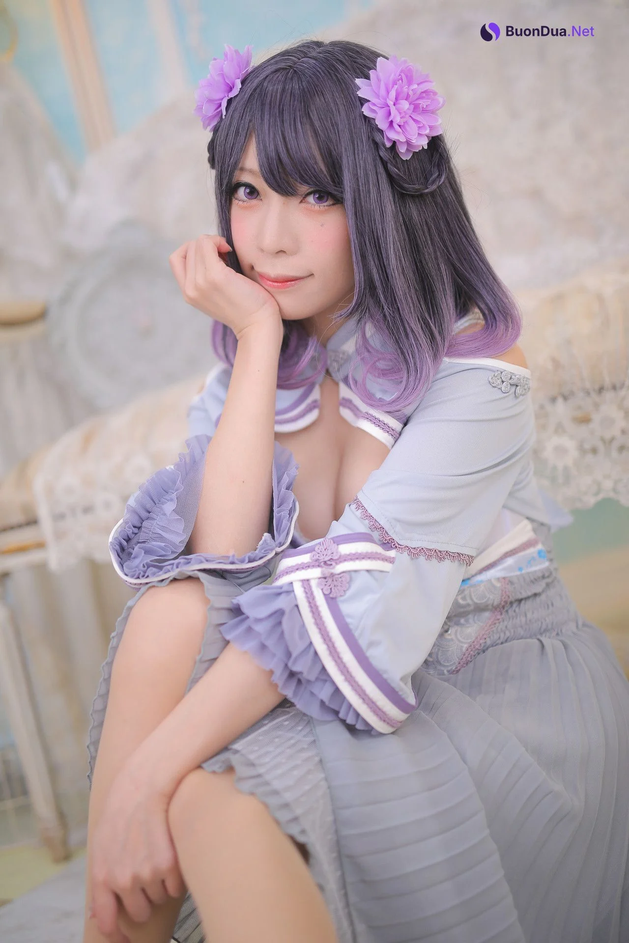 Saki Miyamoto 宮本彩希, デジタル写真集 (乙女爛漫) Set.02 - Photo 12