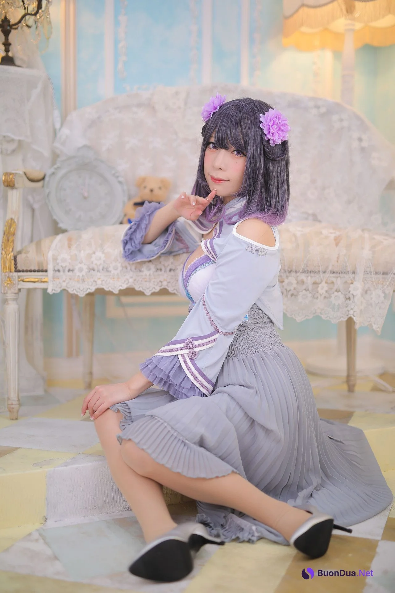 Saki Miyamoto 宮本彩希, デジタル写真集 (乙女爛漫) Set.02 - Photo 18