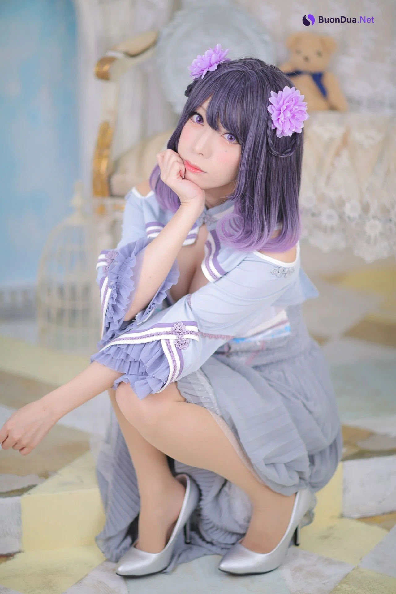 Saki Miyamoto 宮本彩希, デジタル写真集 (乙女爛漫) Set.02 - Photo 3