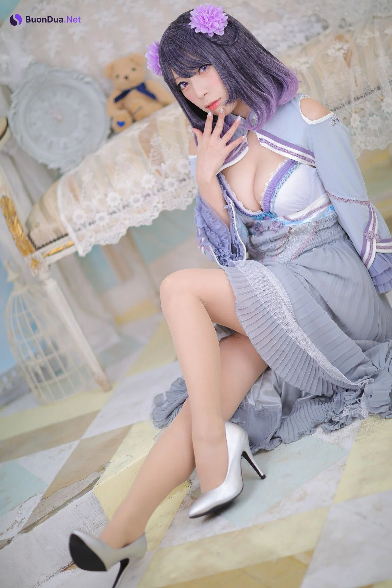 Saki Miyamoto 宮本彩希, デジタル写真集 (乙女爛漫) Set.02 - Photo 9