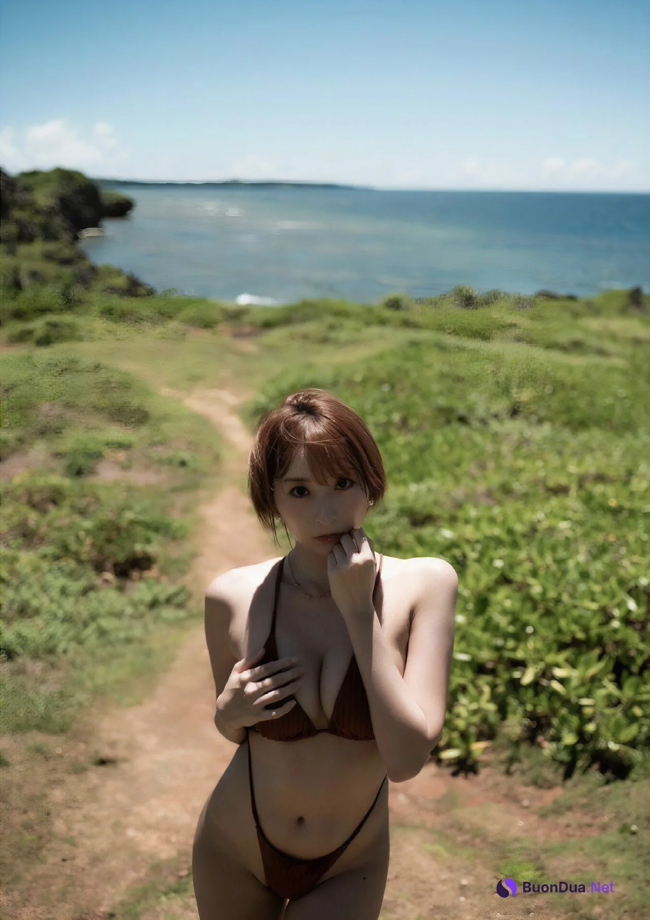 Saki Ogata 緒方咲, 写真集 ‘咲ちぃの長い夏休み Saki’s Long Vacation’ Set.03 - Photo 11