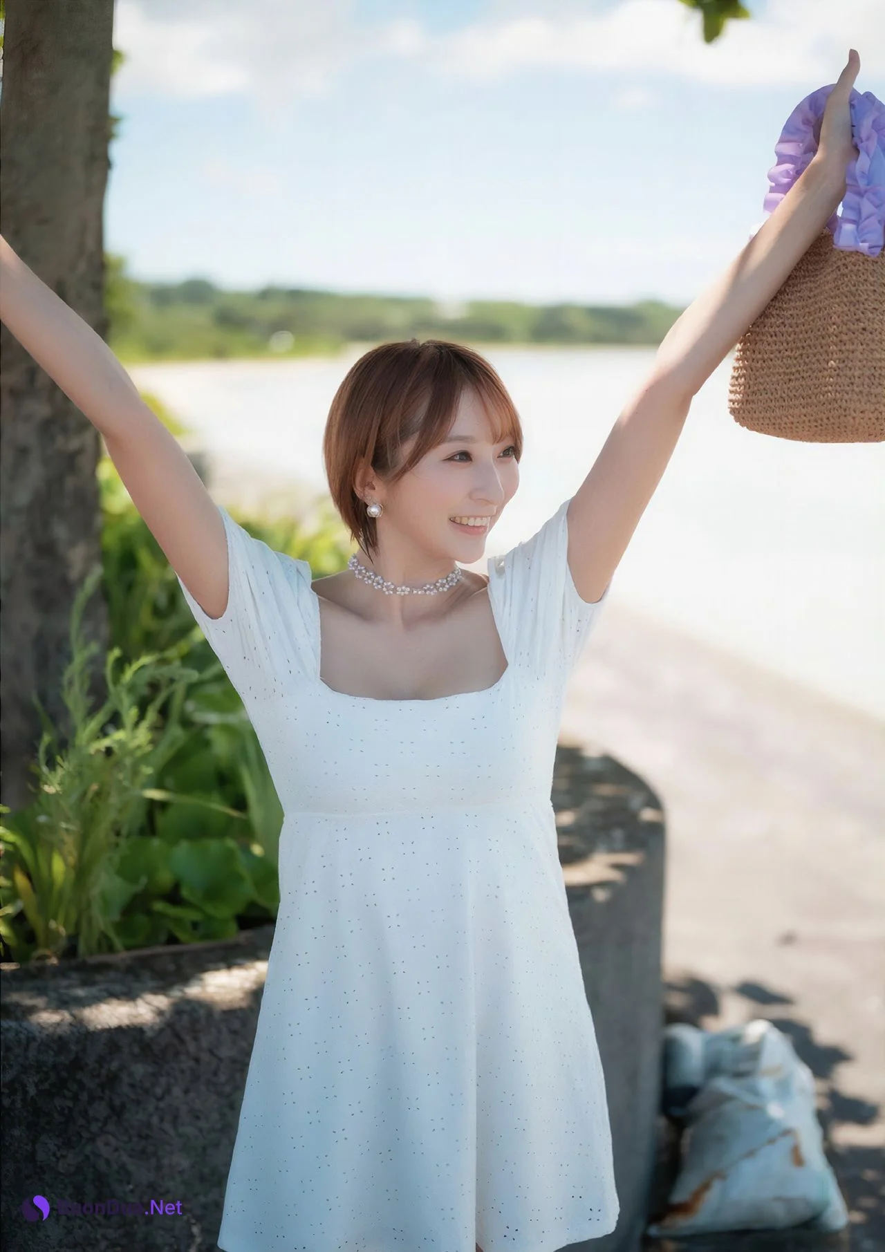 Saki Ogata 緒方咲, 写真集 ‘咲ちぃの長い夏休み Saki’s Long Vacation’ Set.04 - Photo 3
