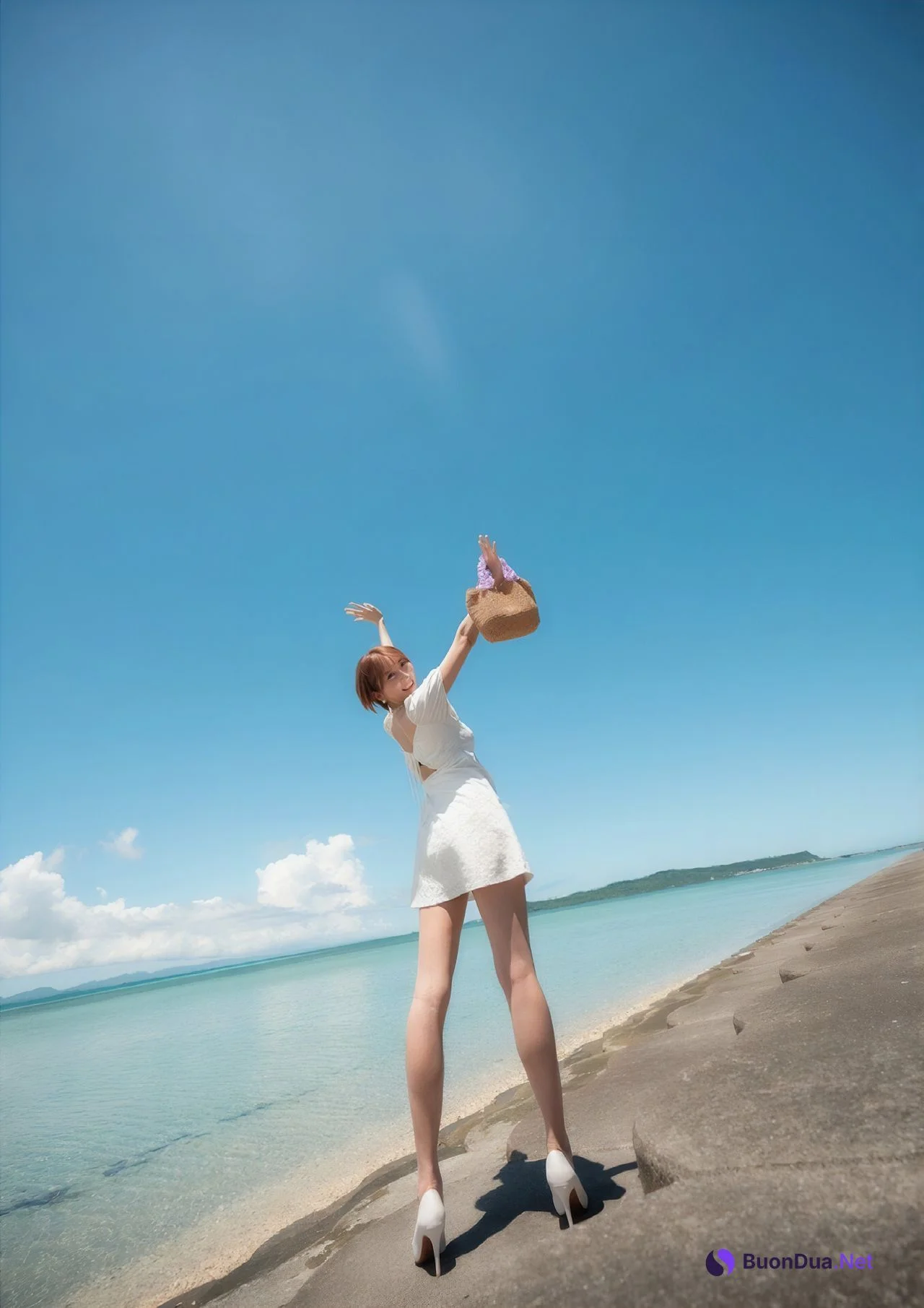 Saki Ogata 緒方咲, 写真集 ‘咲ちぃの長い夏休み Saki’s Long Vacation’ Set.04 - Photo 7