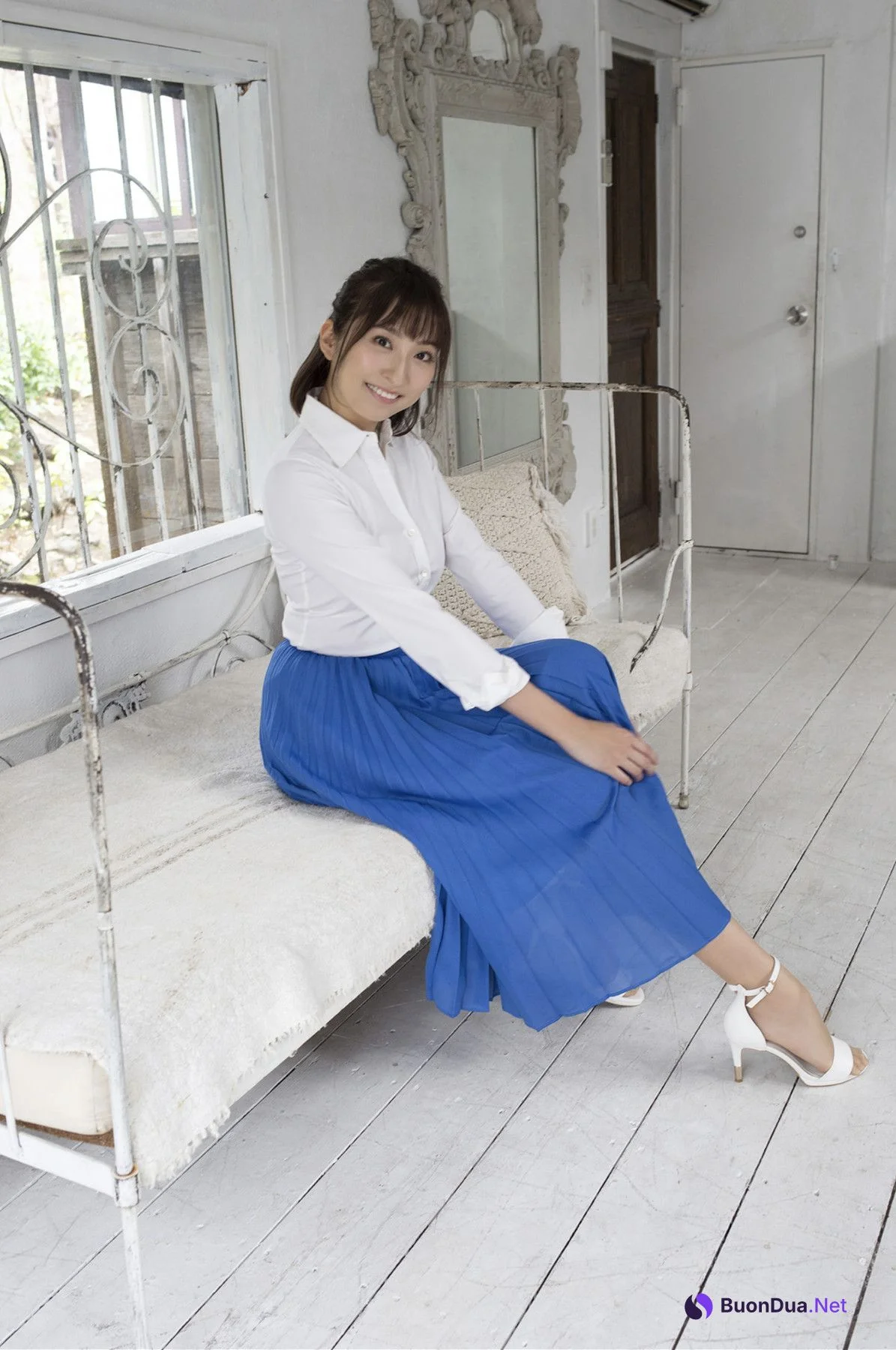 Saki Ogata 緒方咲, 写真集 「美脚の天使」 Set.01 - Photo 3