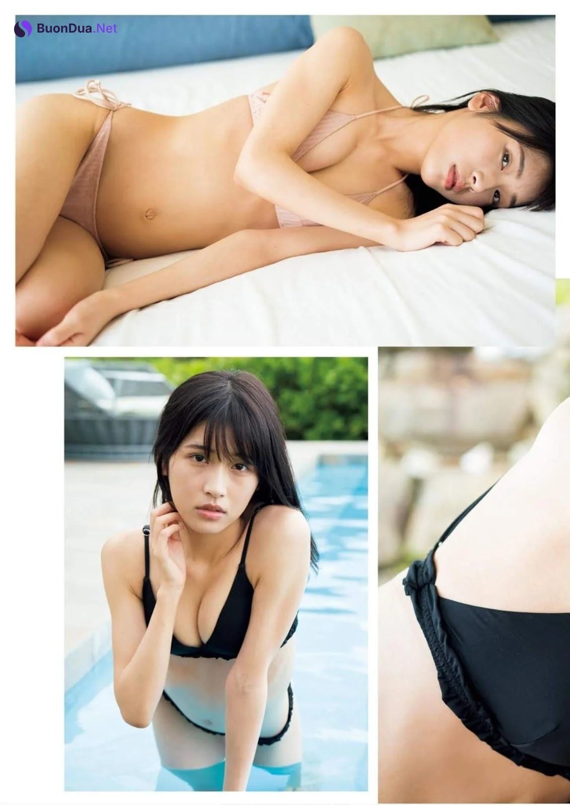 Sakina Tonchiki 頓知気さきな, Yuuna Mochida 持田優奈, Meina Hibino 日比野芽奈, Weekly Playboy 2019 No.46 (週刊プレイボーイ 2019年46号) - 照片 11