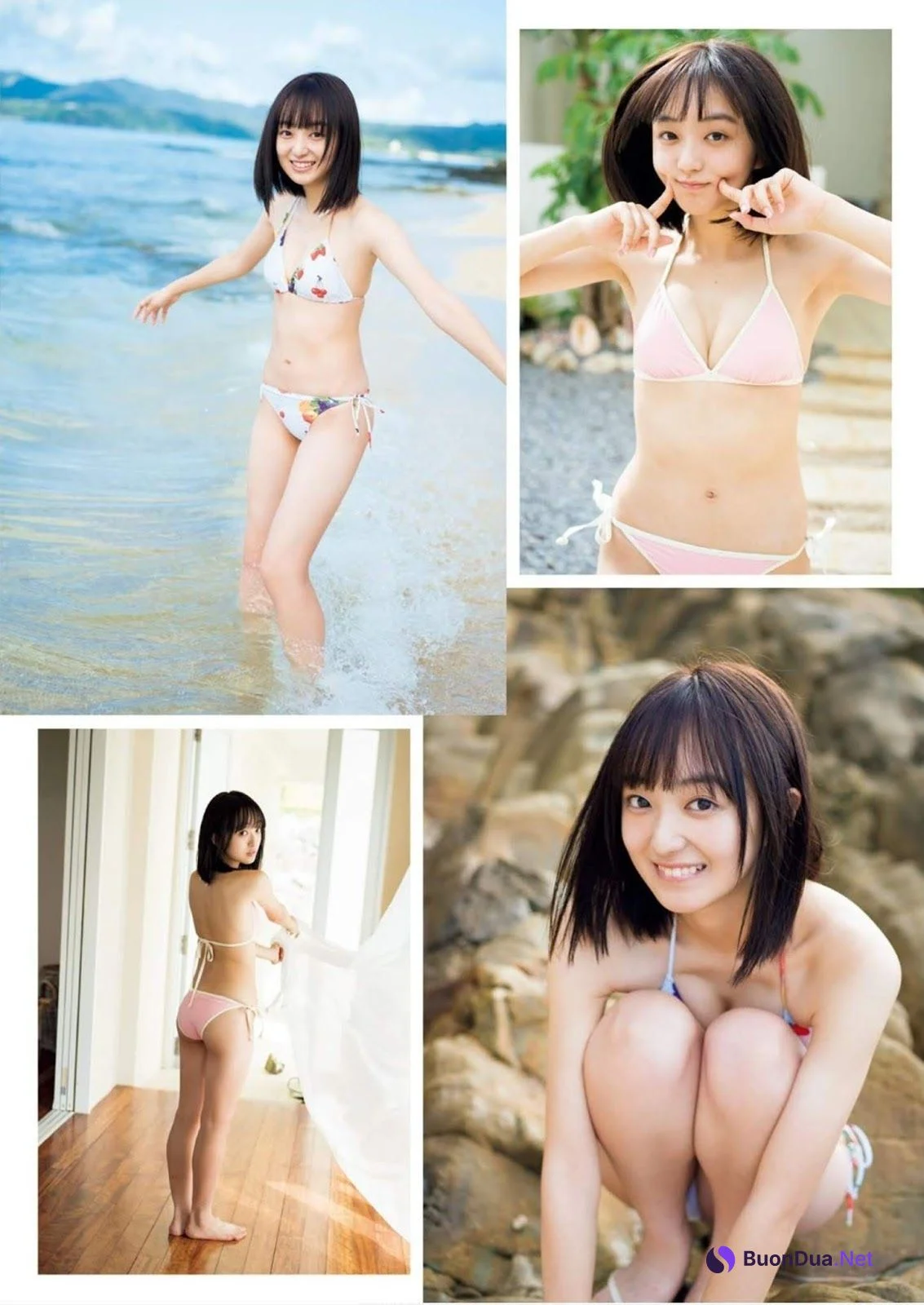 Sakina Tonchiki 頓知気さきな, Yuuna Mochida 持田優奈, Meina Hibino 日比野芽奈, Weekly Playboy 2019 No.46 (週刊プレイボーイ 2019年46号) - 照片 8
