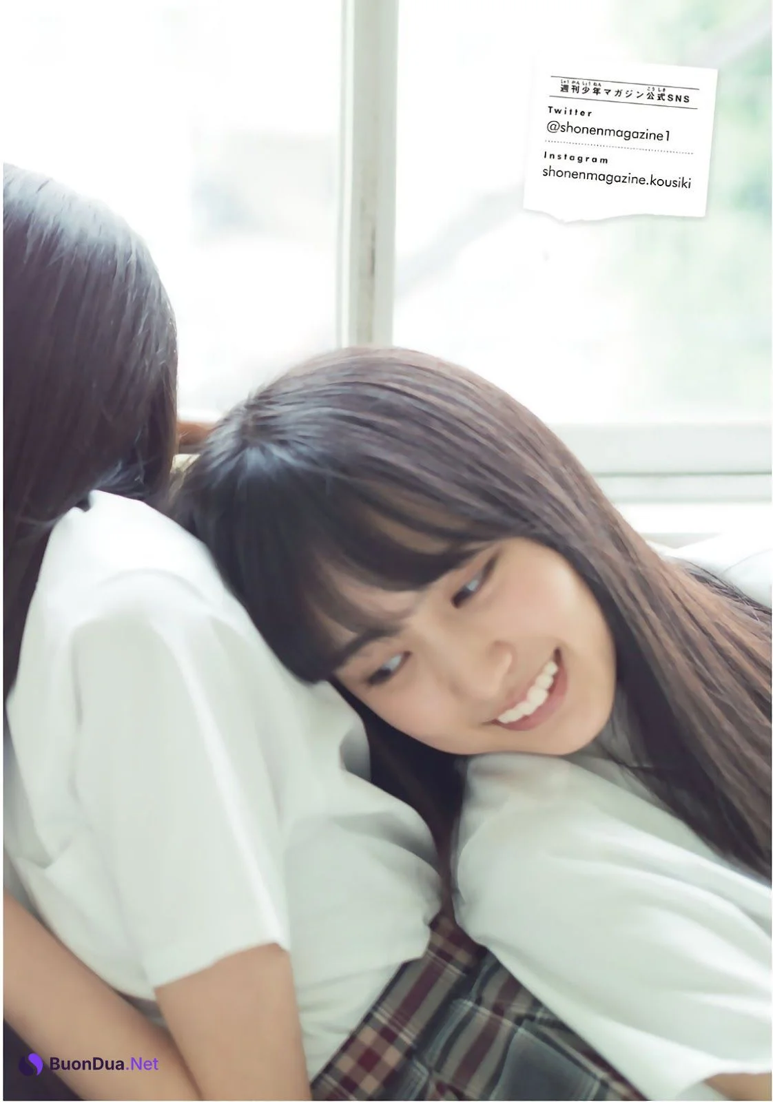 Sakura Endo 遠藤さくら, Ayame Tsutsui 筒井あやめ, Haruka Kaki 賀喜遥香, Shonen Magazine 2019 No.38 (少年マガジン 2019年38号) - รูปภาพ 6