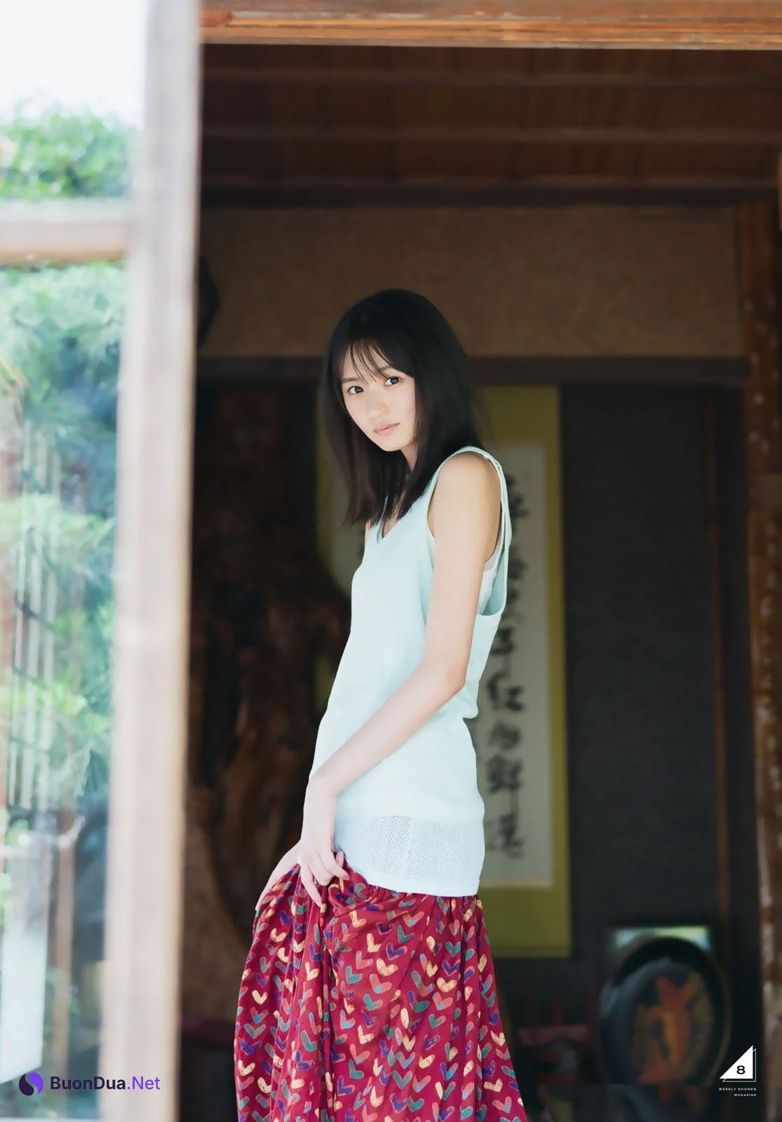Sakura Endo 遠藤さくら, Shonen Magazine 2021 No.34 (週刊少年マガジン 2021年34号) - Photo 9
