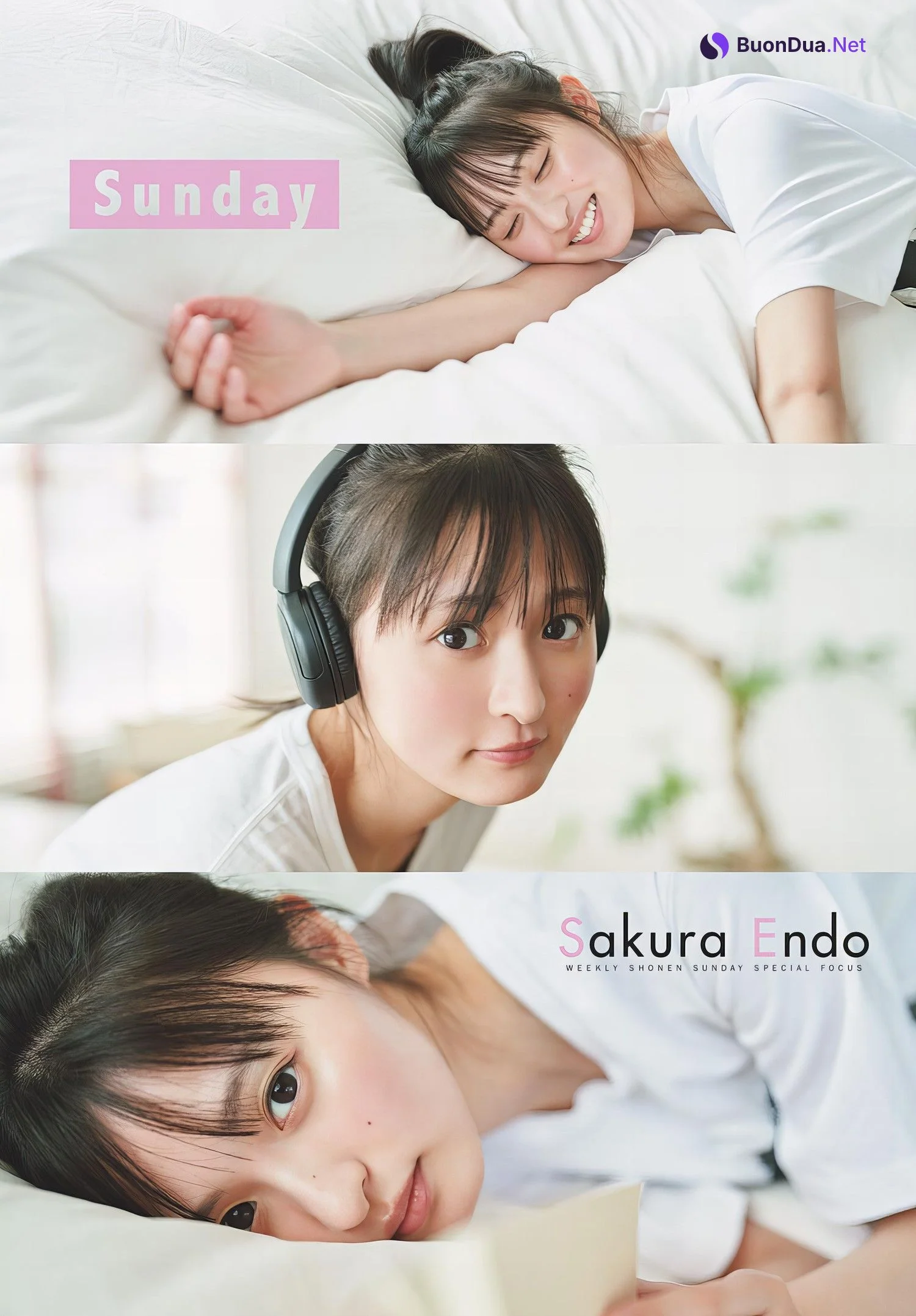 Sakura Endo 遠藤さくら, Shonen Sunday 2024 No.23 (週刊少年サンデー 2024年23号) - Photo 7