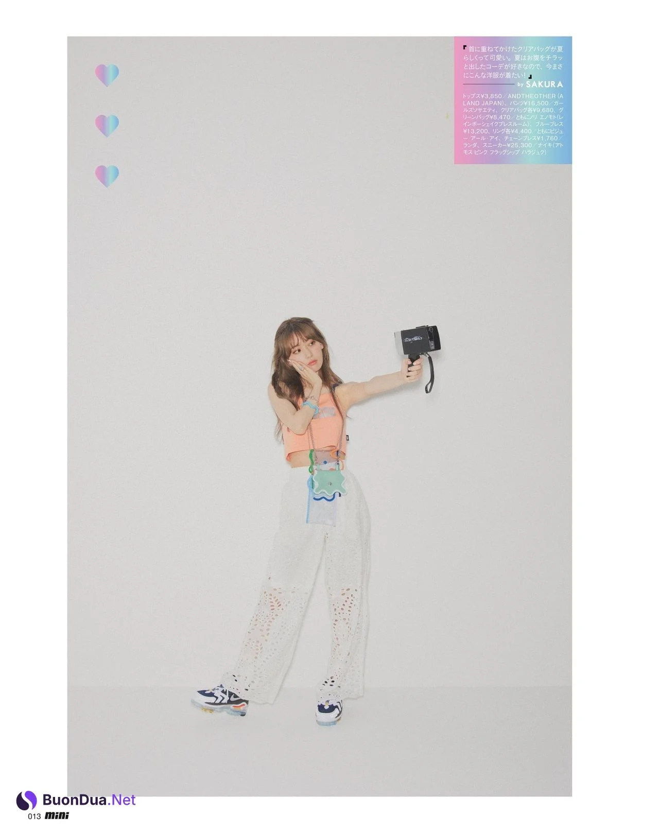 Sakura Miyawaki 宮脇咲良, Mini Magazine 2021.08 - Photo 3