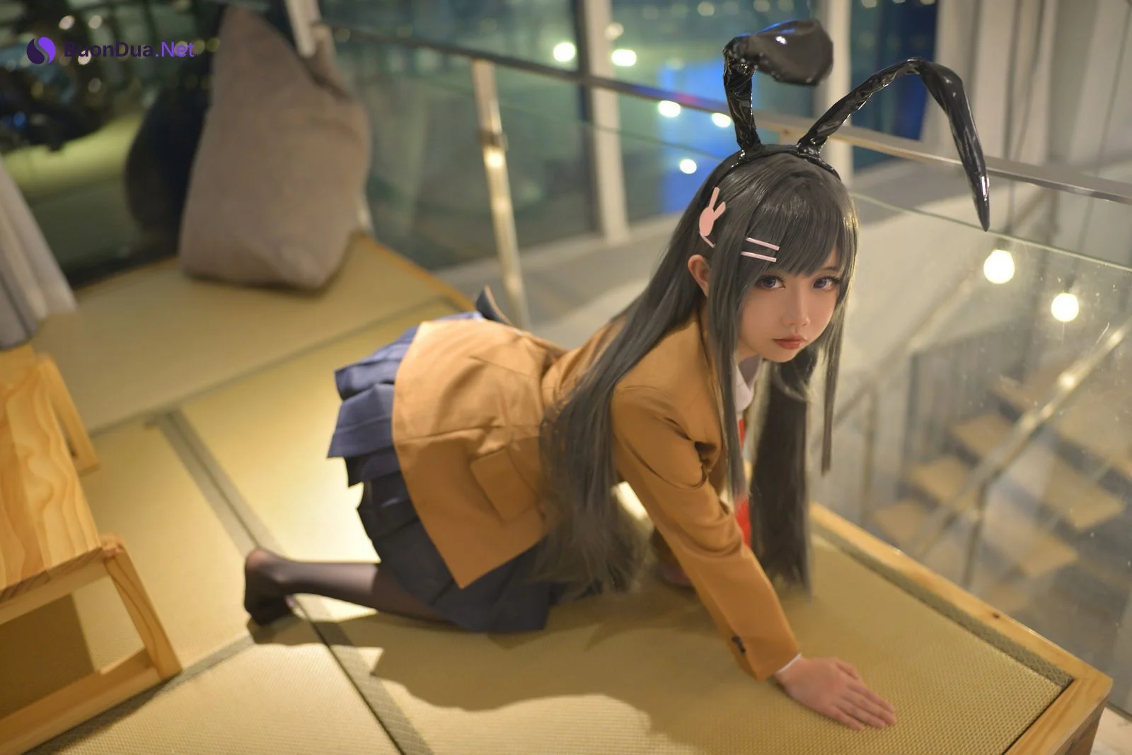 [雪琪SAMA] Mai Sakurajima 桜島麻衣 (青春ブタ野郎はバニーガール先輩の夢を見ない) - Photo 8