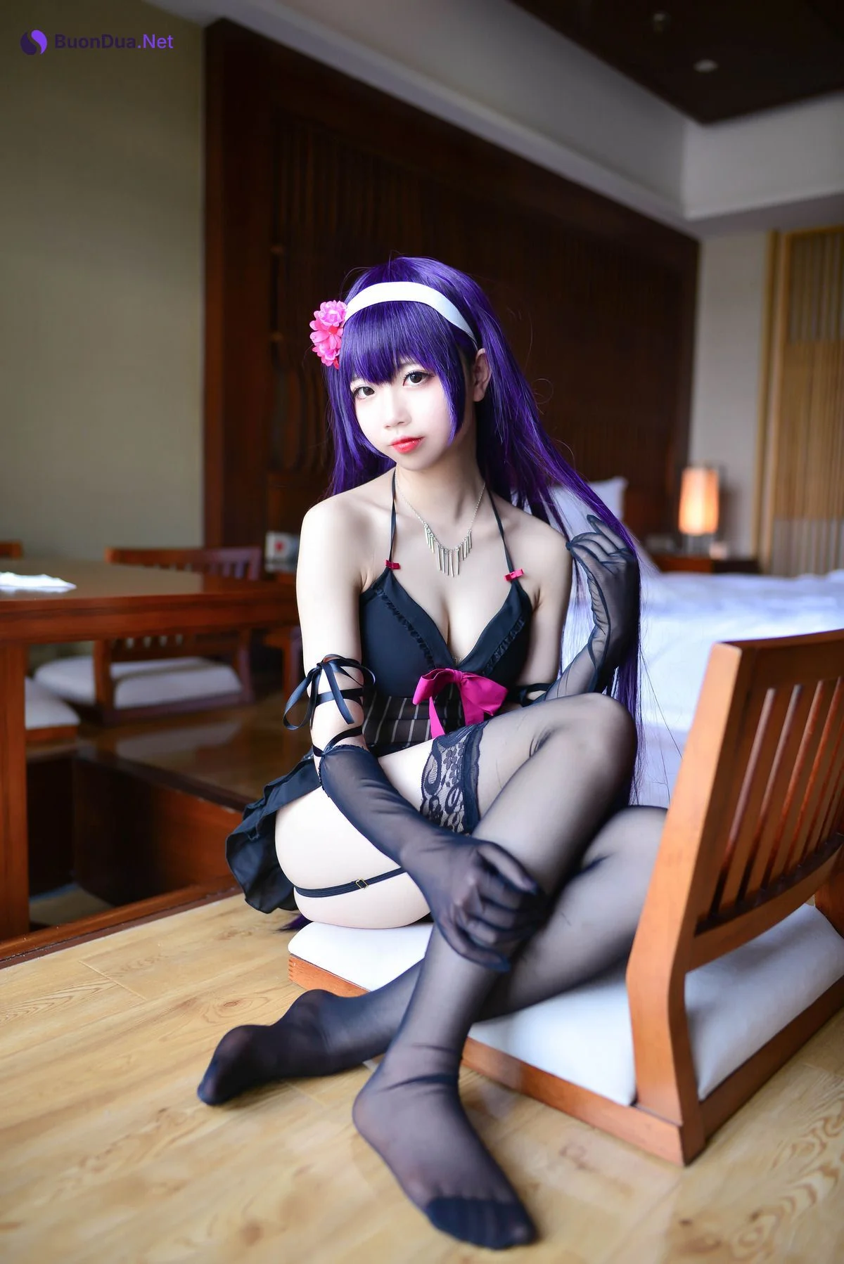 [雪琪SAMA] 霞之丘诗羽 内衣 Utaha Kasumigaoka - Photo 10
