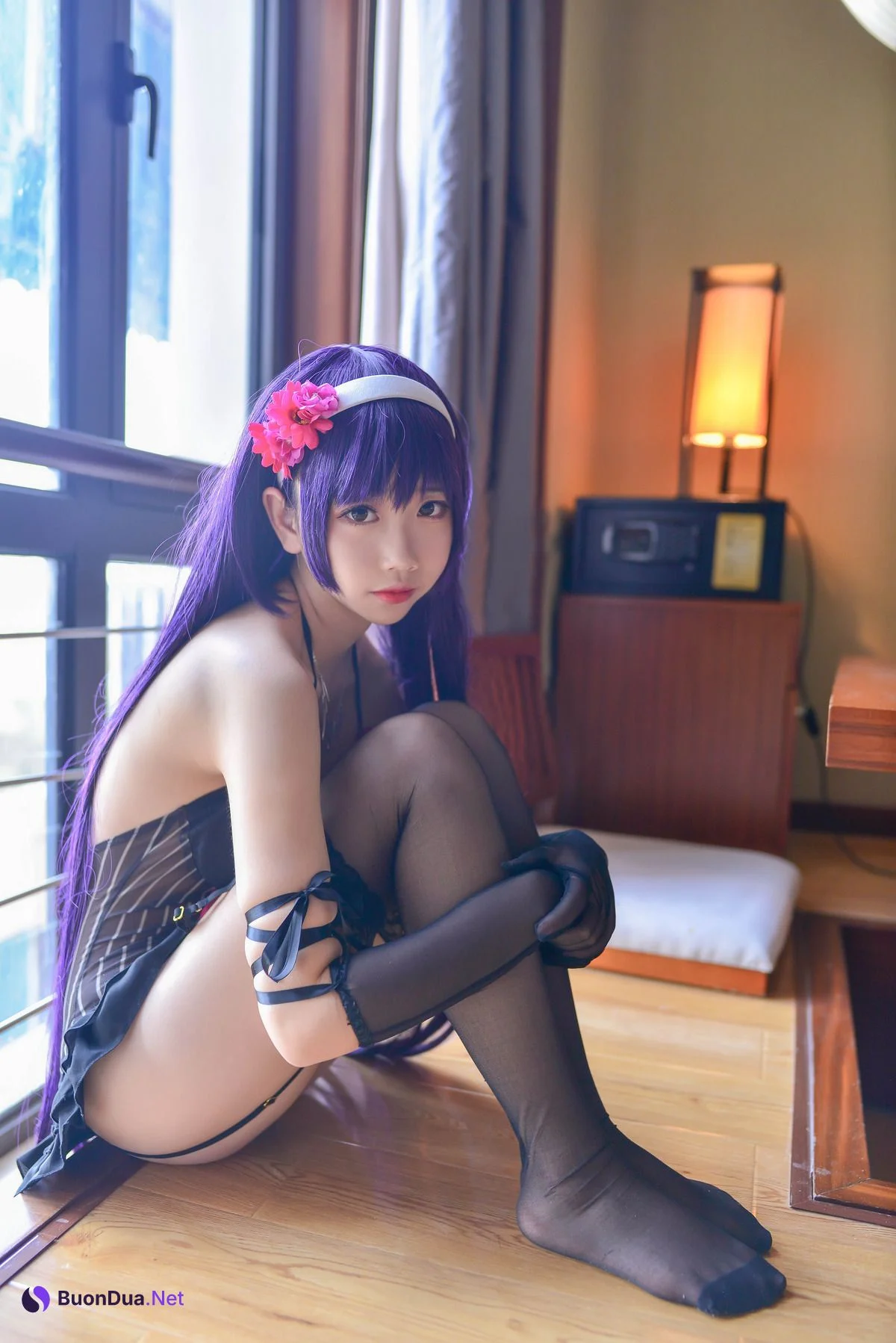 [雪琪SAMA] 霞之丘诗羽 内衣 Utaha Kasumigaoka - Photo 14