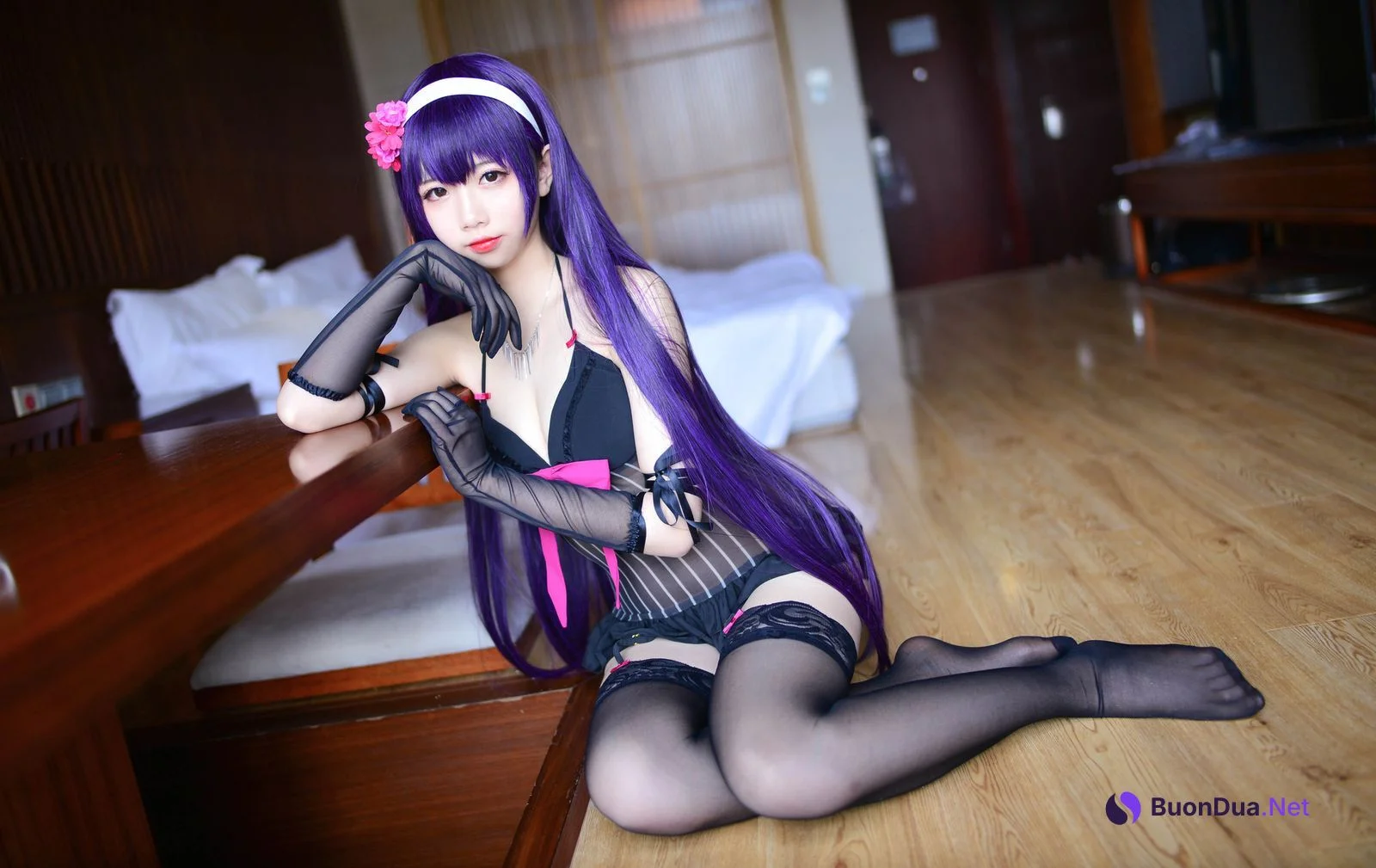 [雪琪SAMA] 霞之丘诗羽 内衣 Utaha Kasumigaoka - Photo 6