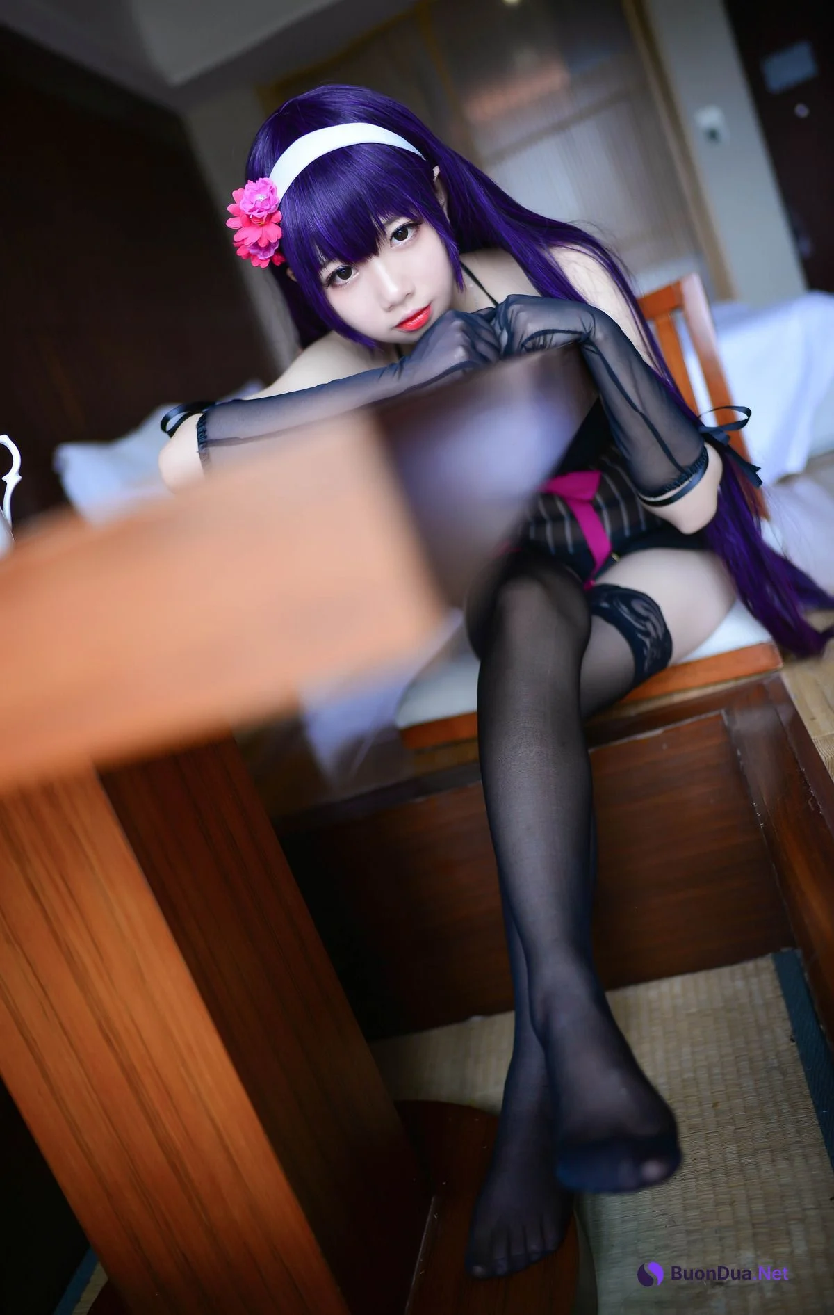 [雪琪SAMA] 霞之丘诗羽 内衣 Utaha Kasumigaoka - Photo 8