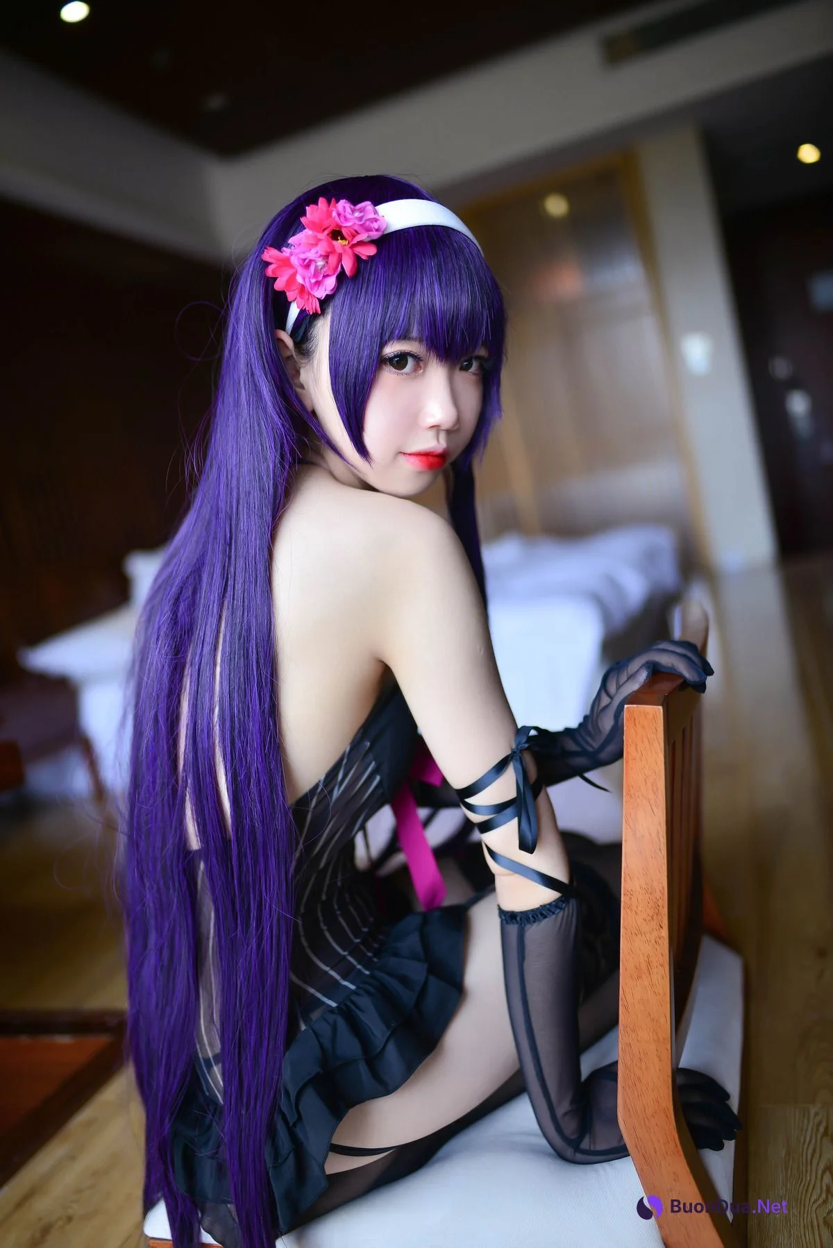 [雪琪SAMA] 霞之丘诗羽 内衣 Utaha Kasumigaoka - Photo 9
