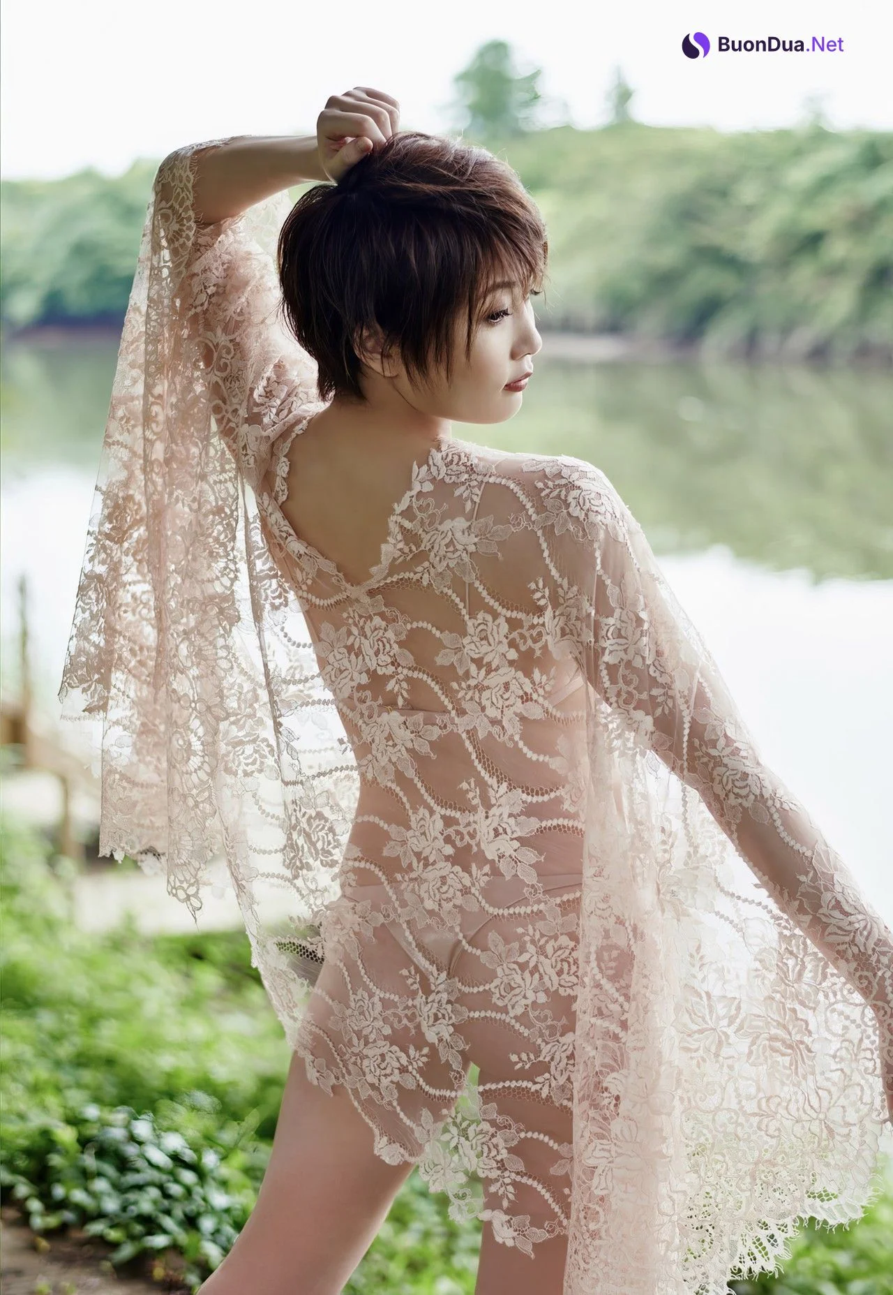 Saori Anou 安納サオリ, 週刊現代デジタル写真集 [悩殺二本勝負第二戦 濡れ透け妖艶ボディー] Set.01 - Photo 5