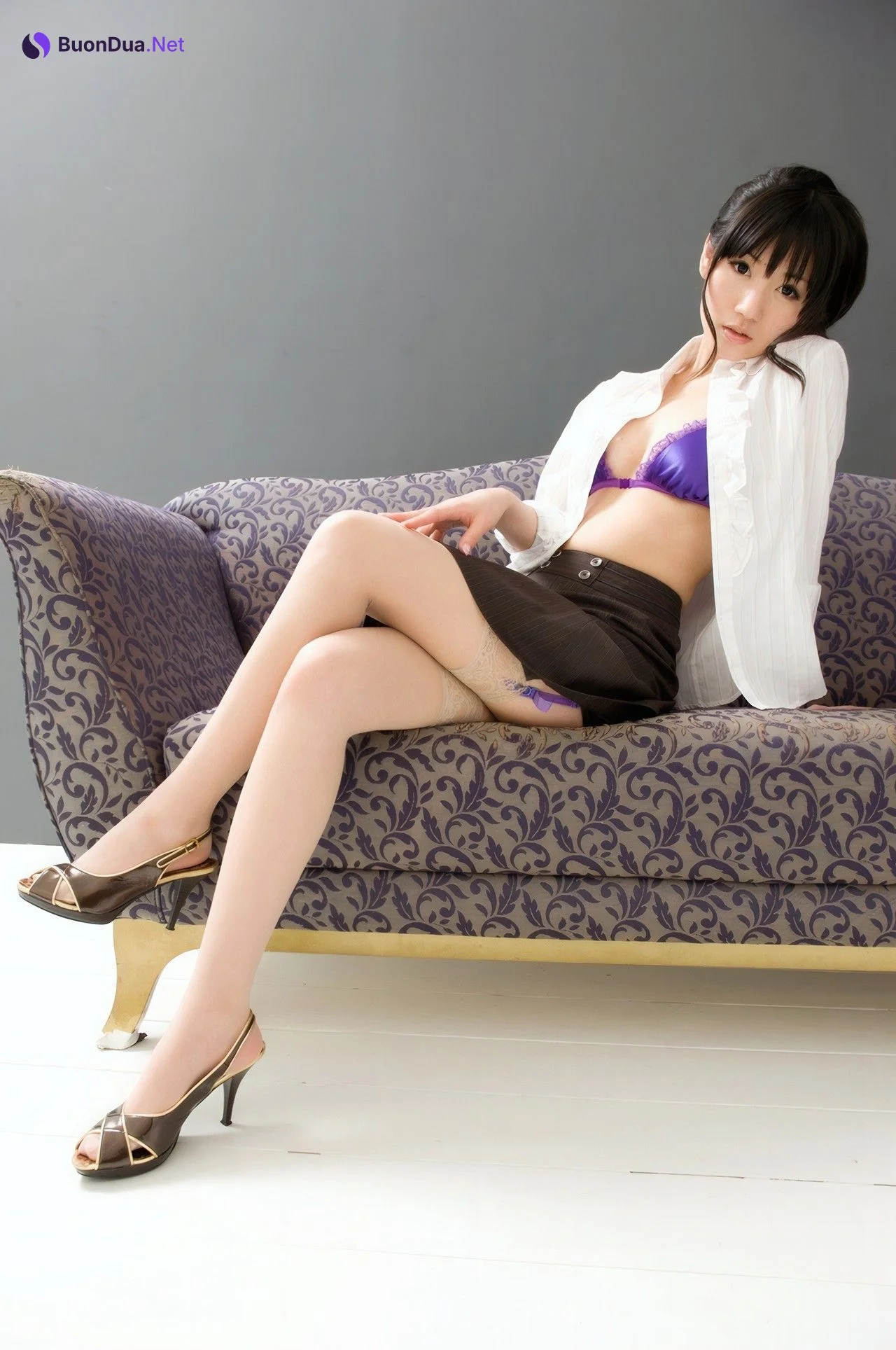 Sara Mihama 美浜紗来, デジタル写真集 [恍惚の美脚] Set.03 - รูปภาพ 19