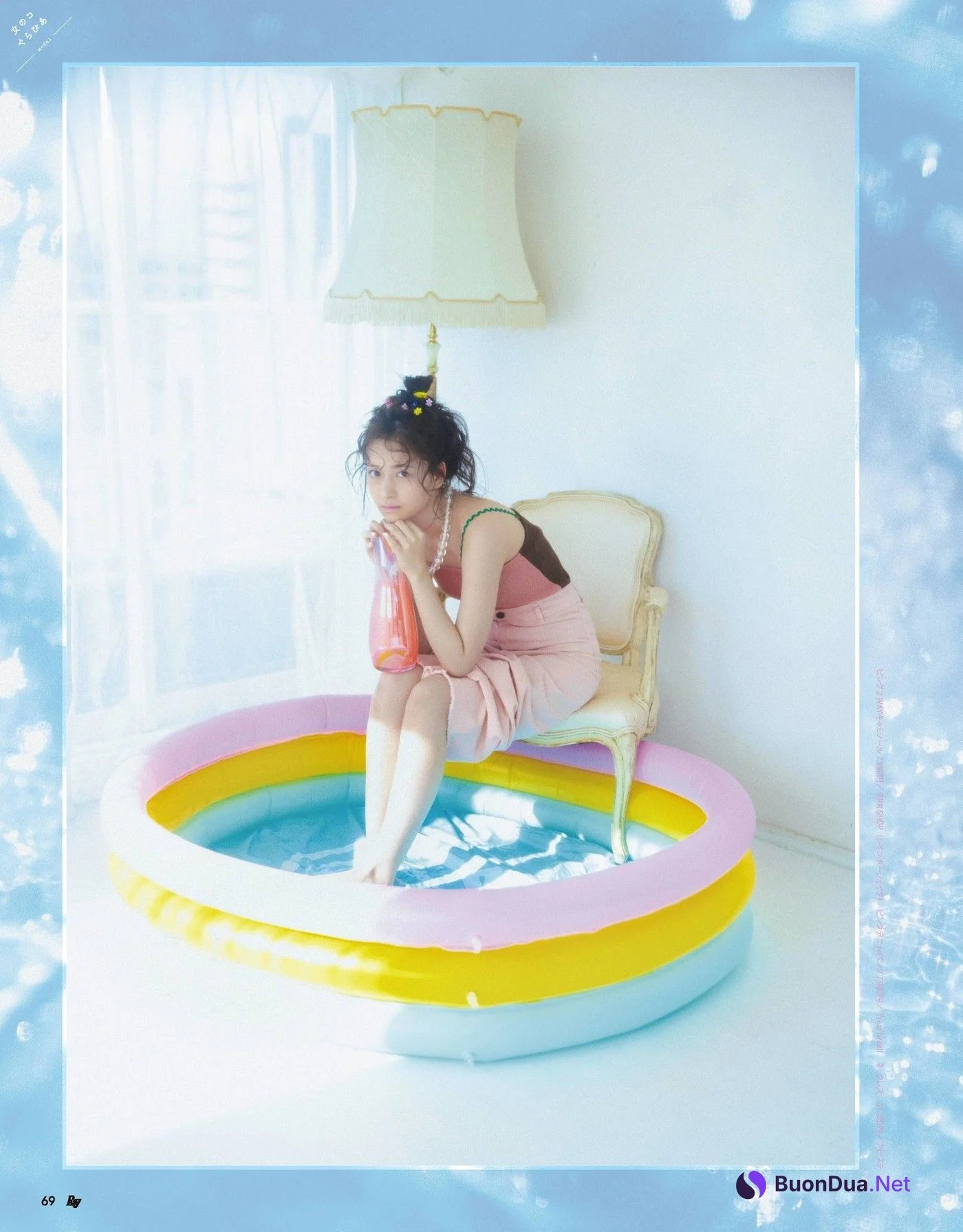 Saya Kanagawa 金川紗耶, Ray レイ Magazine 2022.03 - Photo 2