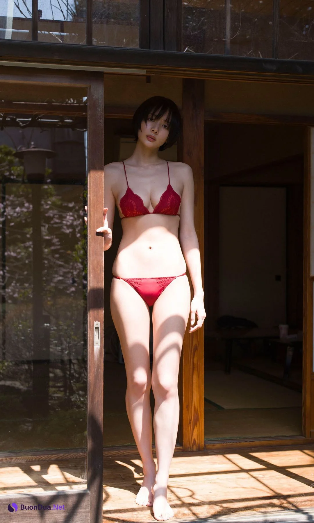 Sayaka Okada 岡田紗佳, 週プレ Photo Book 「桃一色」 Set.01 - Photo 17