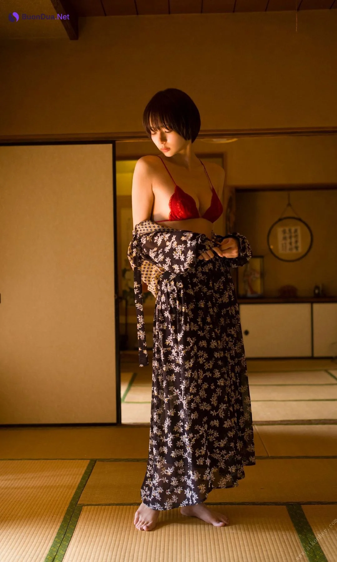 Sayaka Okada 岡田紗佳, 週プレ Photo Book 「桃一色」 Set.01 - Photo 9