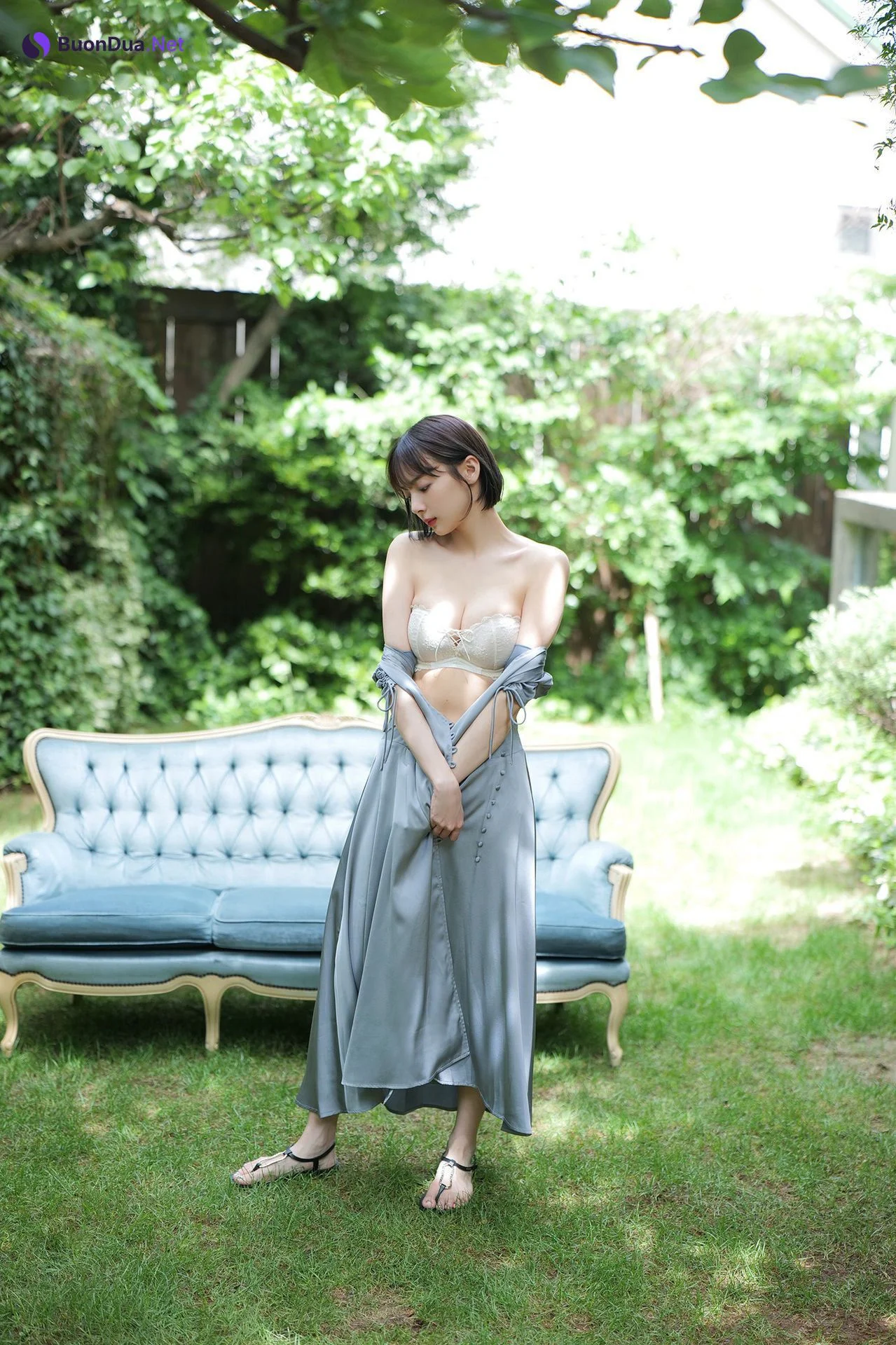 Sayaka Okada 岡田紗佳, 週刊ポストデジタル写真集 「おかぴーの森へようこそ」 Set.01 - Photo 11