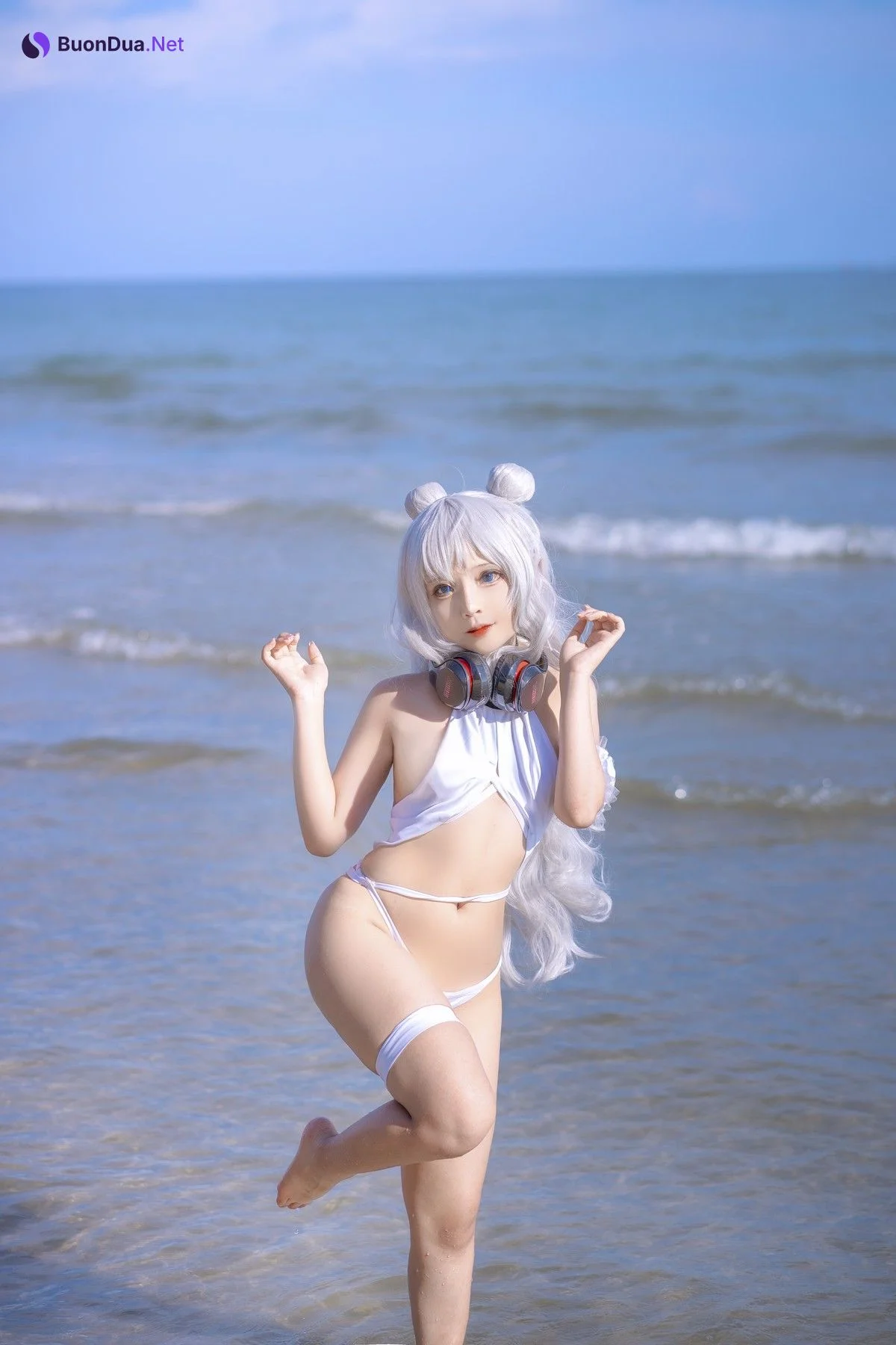 Sayo Momo Cosplay 恶毒 ル・マラン Le Malin bikini - Photo 10