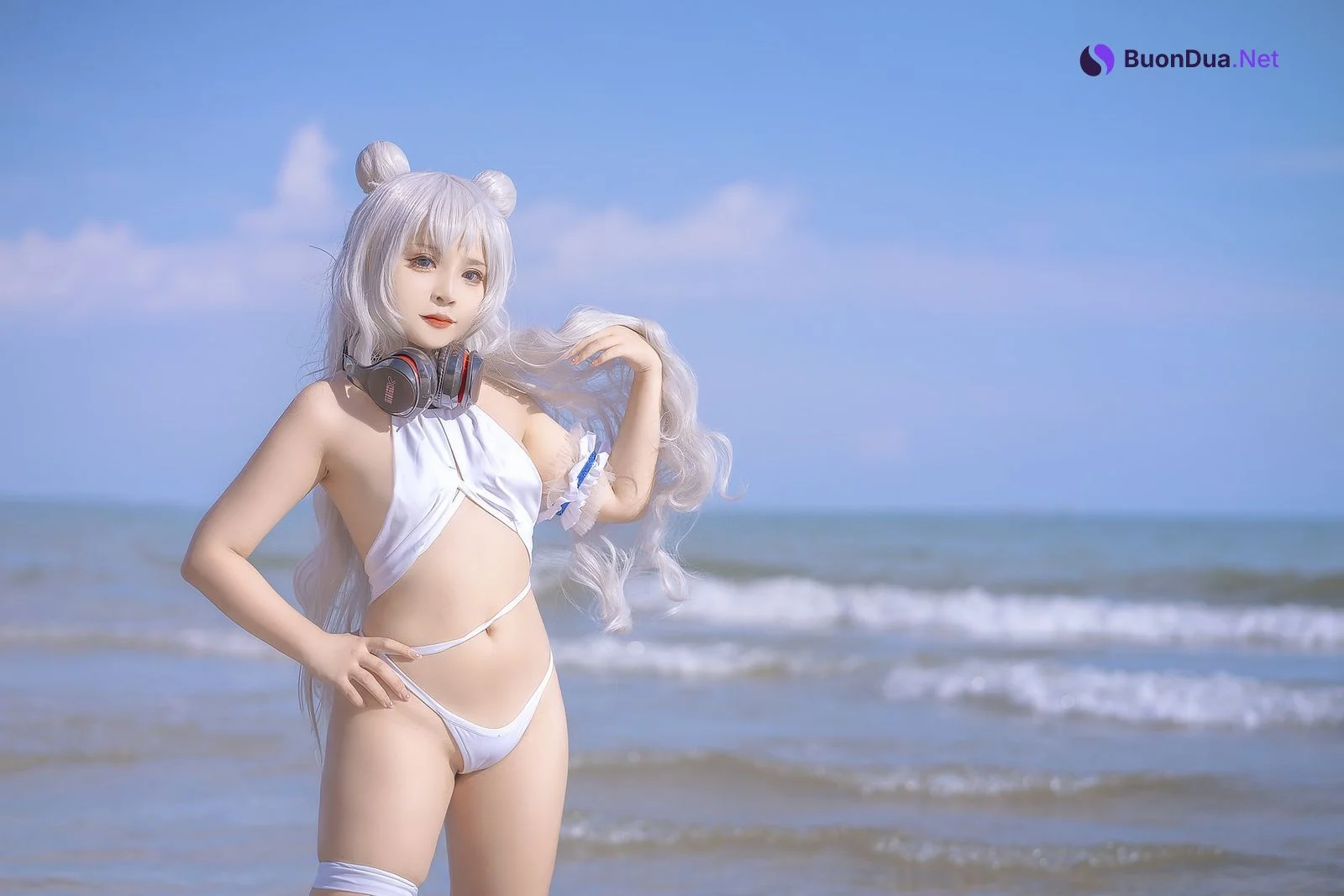 Sayo Momo Cosplay 恶毒 ル・マラン Le Malin bikini - Photo 11