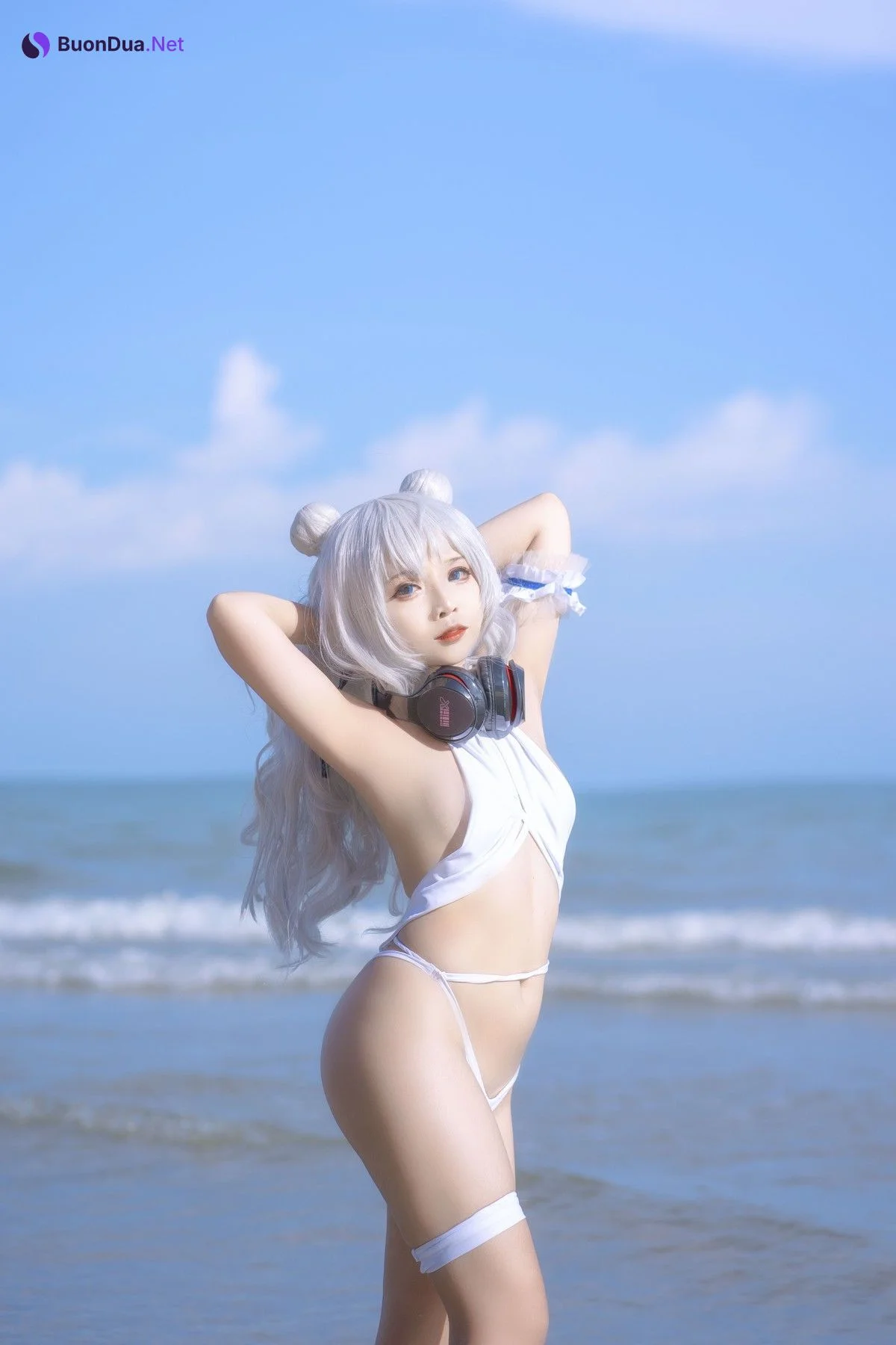 Sayo Momo Cosplay 恶毒 ル・マラン Le Malin bikini - Photo 15