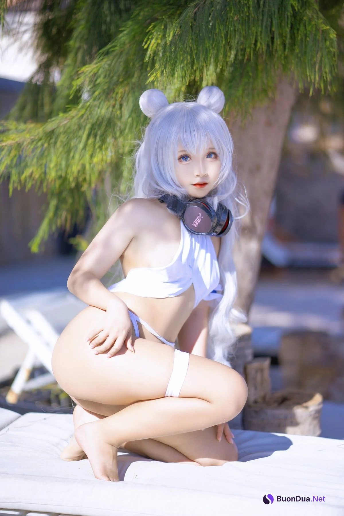 Sayo Momo Cosplay 恶毒 ル・マラン Le Malin bikini - Photo 2