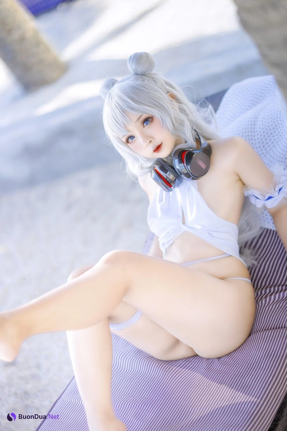 Sayo Momo Cosplay 恶毒 ル・マラン Le Malin bikini - Photo 6