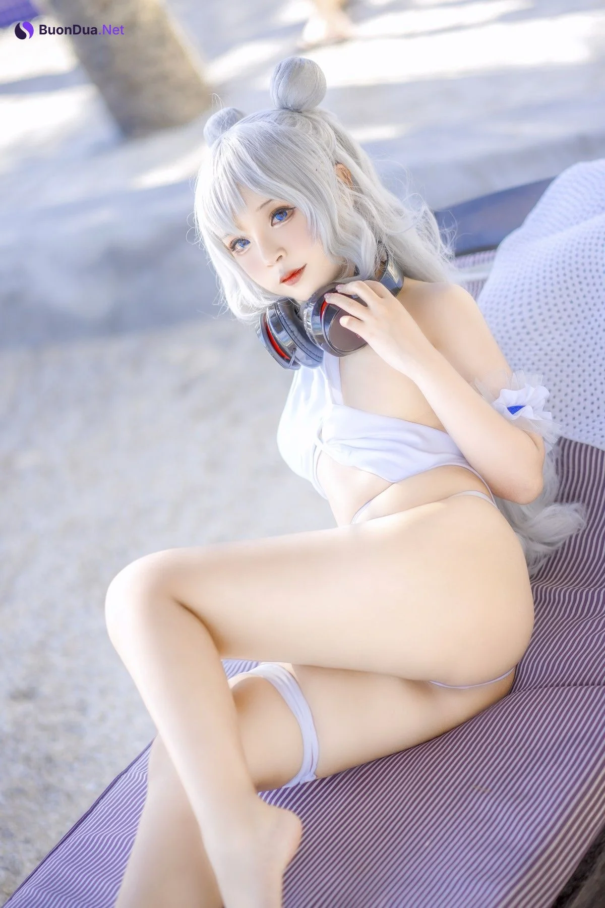 Sayo Momo Cosplay 恶毒 ル・マラン Le Malin bikini - Photo 7