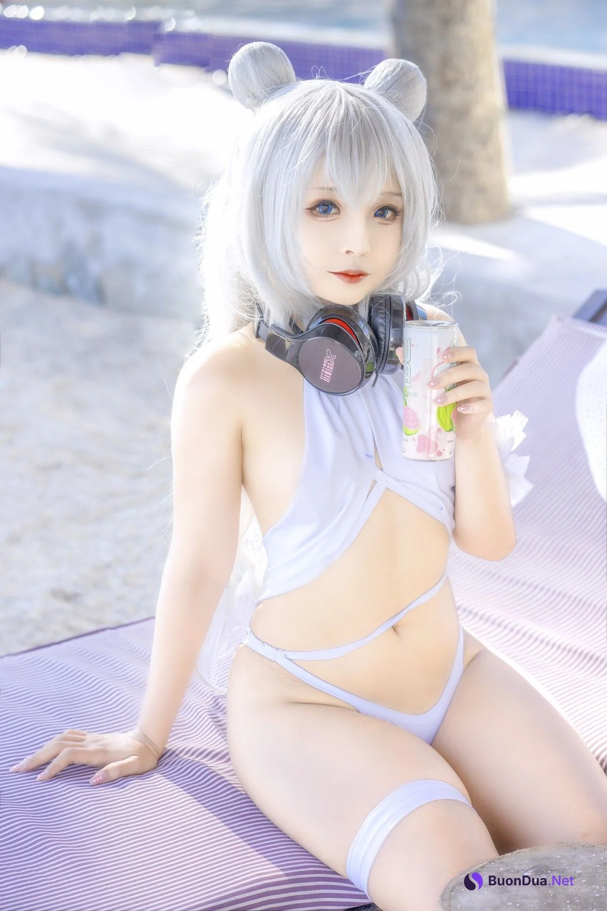 Sayo Momo Cosplay 恶毒 ル・マラン Le Malin bikini - Photo 9