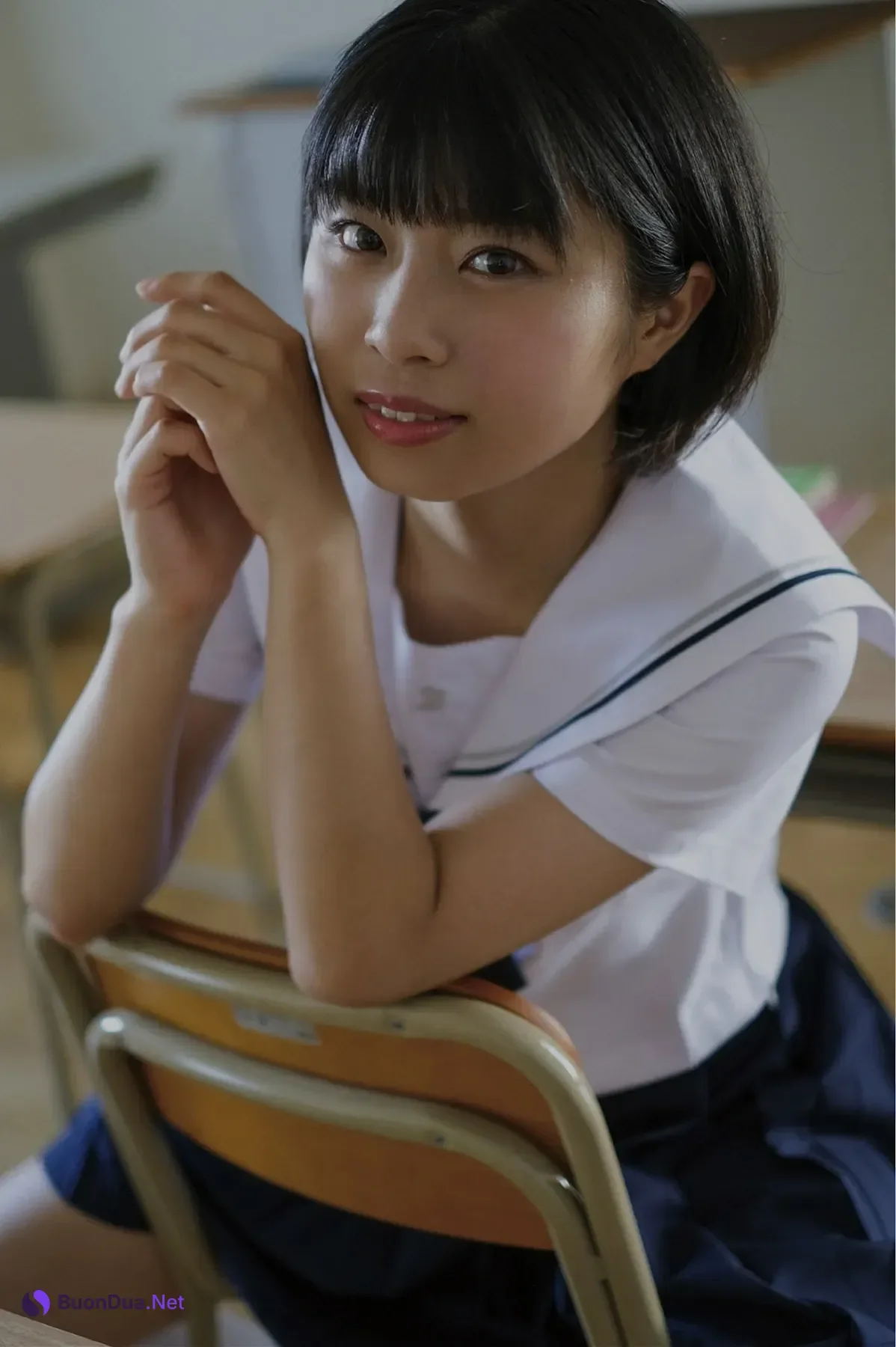 School Uniforms & Miss Short Cut Best 制服×ショートカット Set.04 - Photo 11