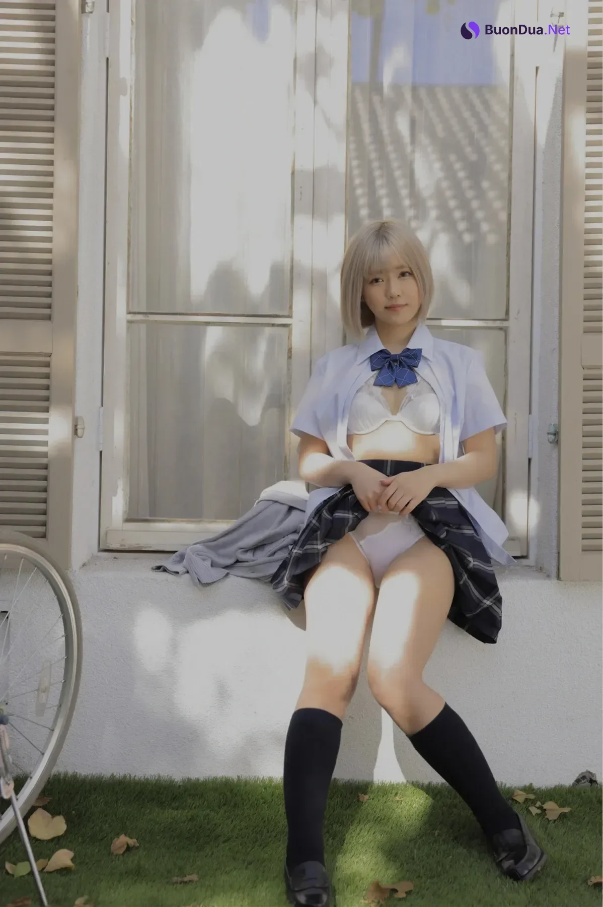 School Uniforms & Miss Short Cut Best 制服×ショートカット Set.04 - Photo 2