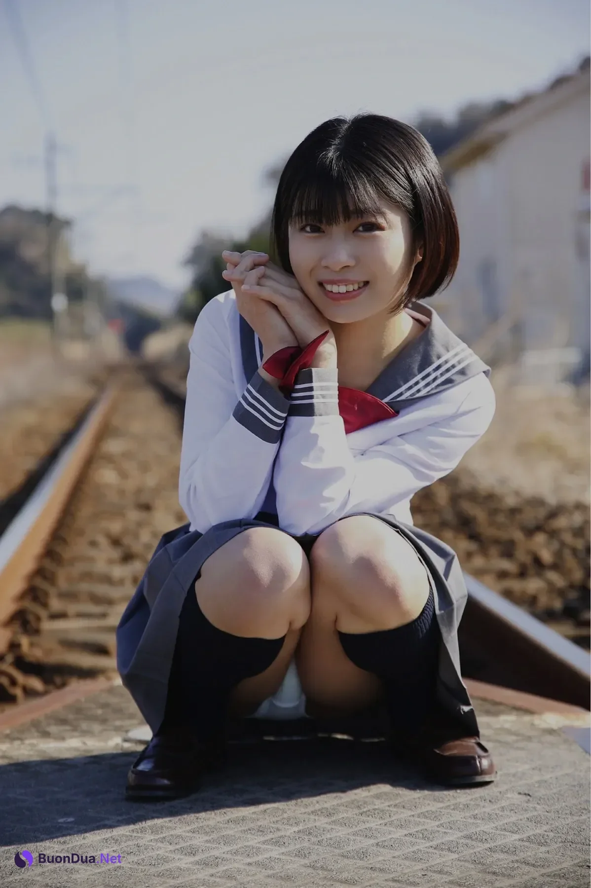 School Uniforms & Miss Short Cut Best 制服×ショートカット Set.04 - Photo 19