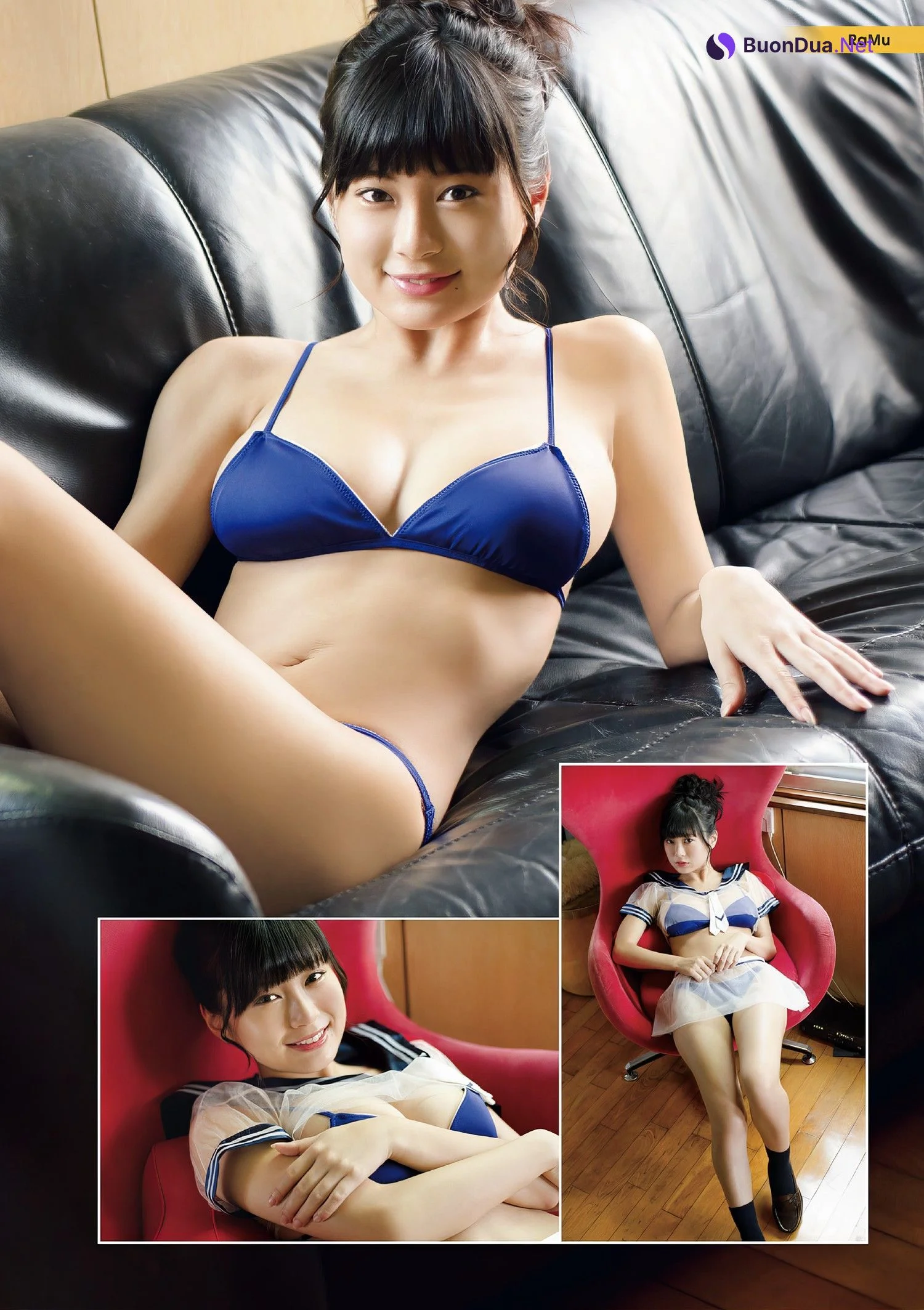ラム・神谷えりな, アサ芸Secret!スペシャル 姉セーラー 合冊版① - Photo 6