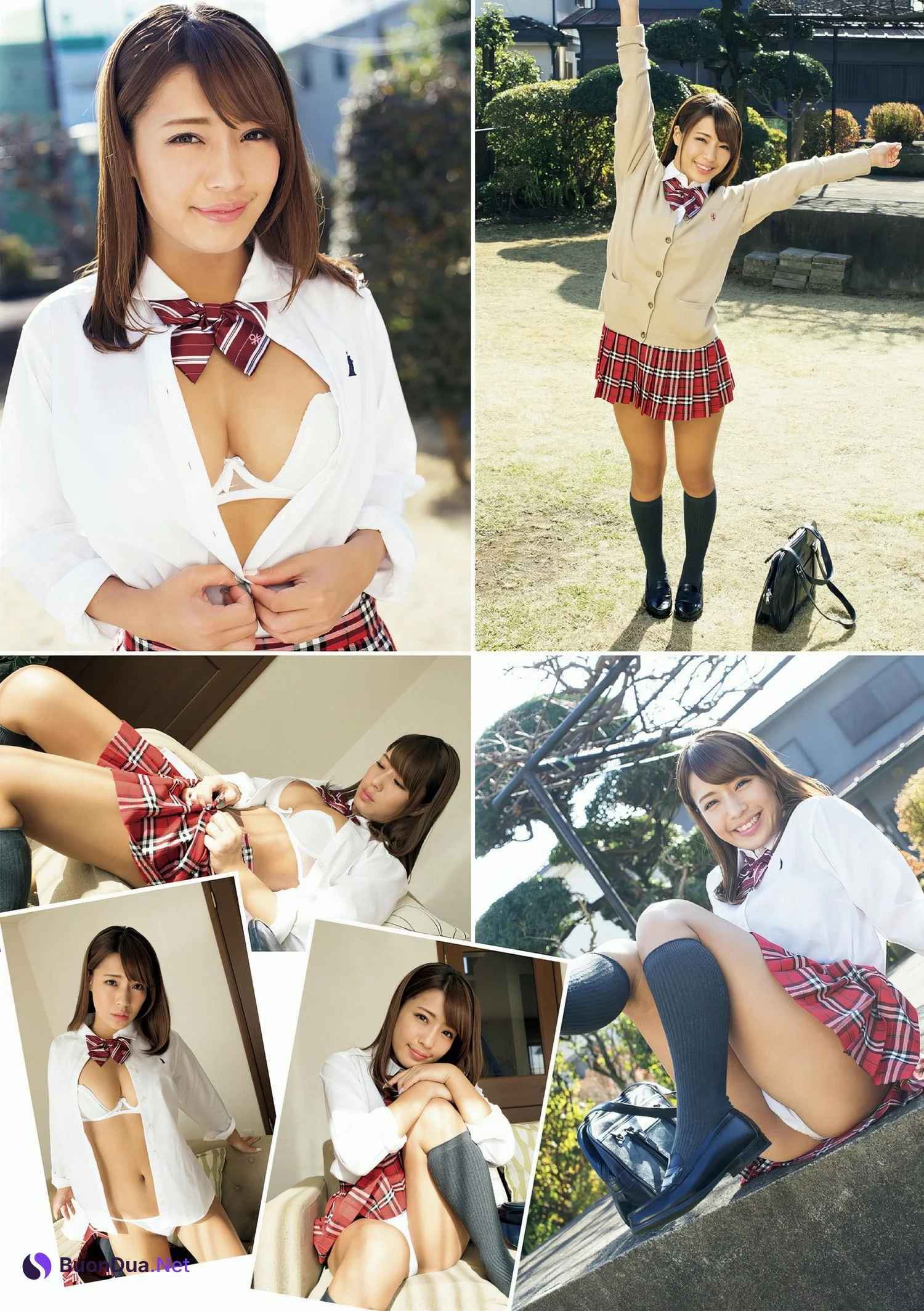 橋本梨菜・平嶋夏海, アサ芸Secret!スペシャル 姉セーラー 合冊版① - รูปภาพ 6