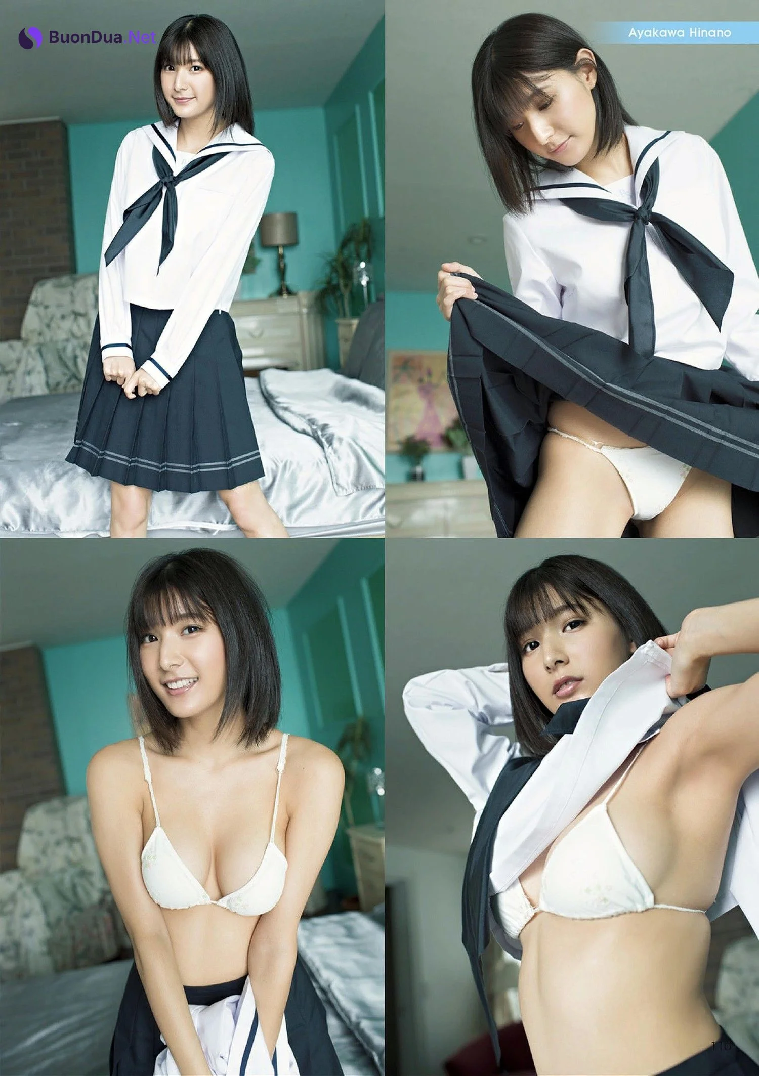 大貫彩香・彩川ひなの, アサ芸Secret!スペシャル 姉セーラー 合冊版① - Photo 10