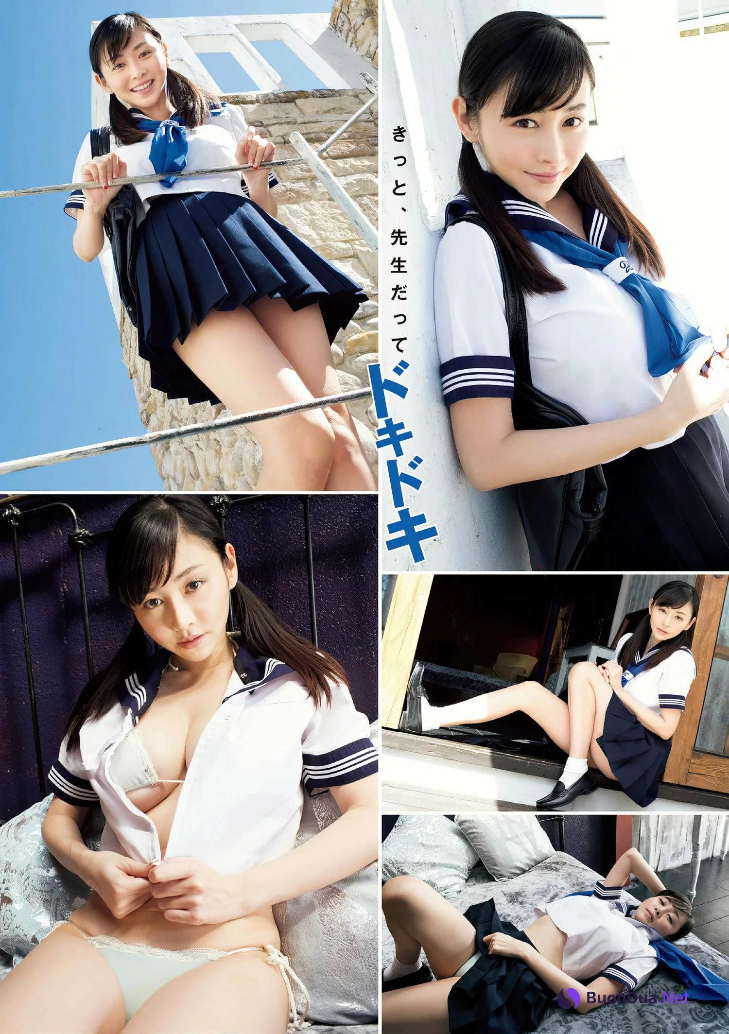 杉原杏璃・忍野さら, アサ芸Secret!スペシャル 姉セーラー 合冊版① - Photo 2