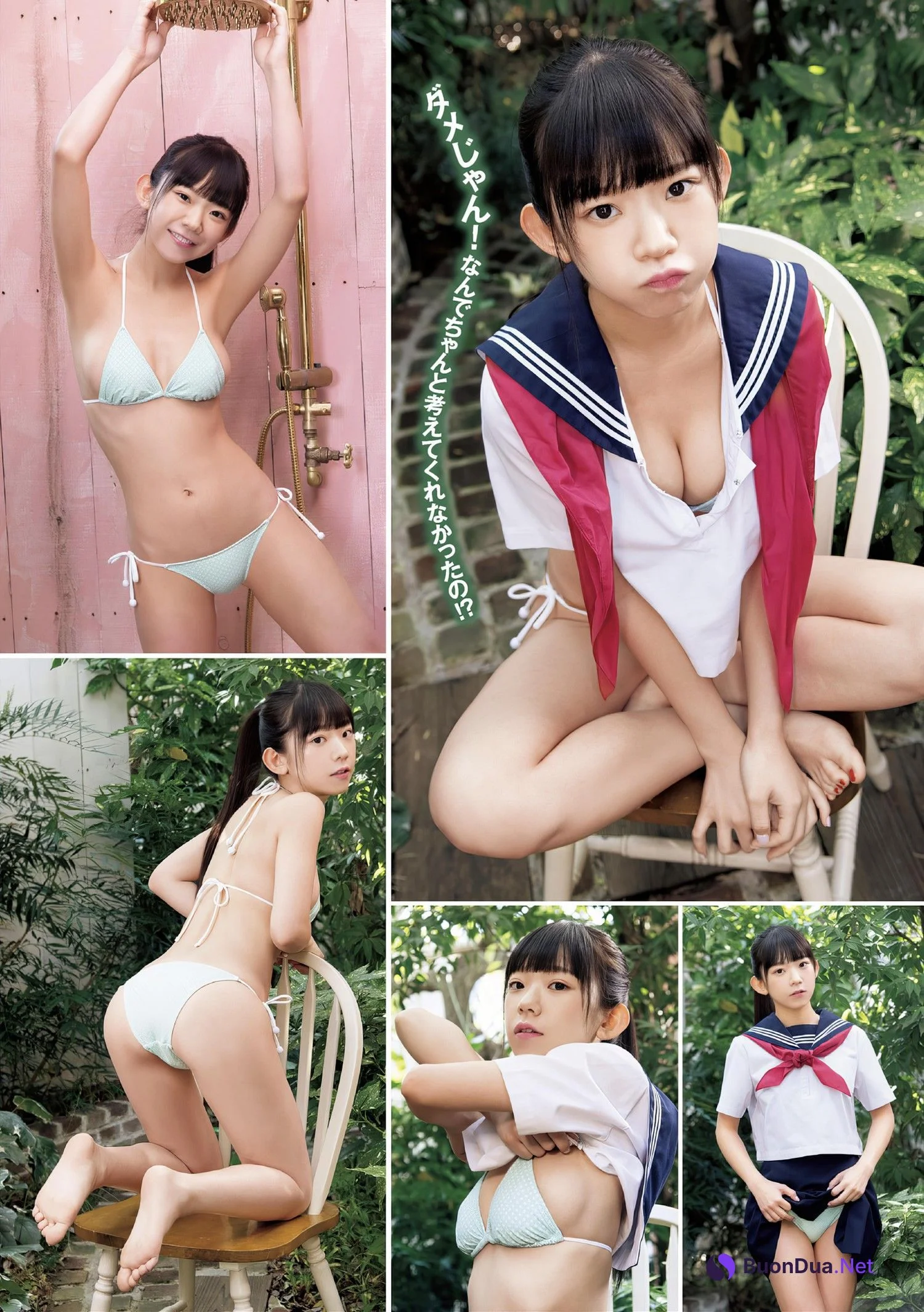 鈴木ふみ奈・長澤茉里奈, アサ芸Secret!スペシャル 姉セーラー 合冊版① - 照片 14