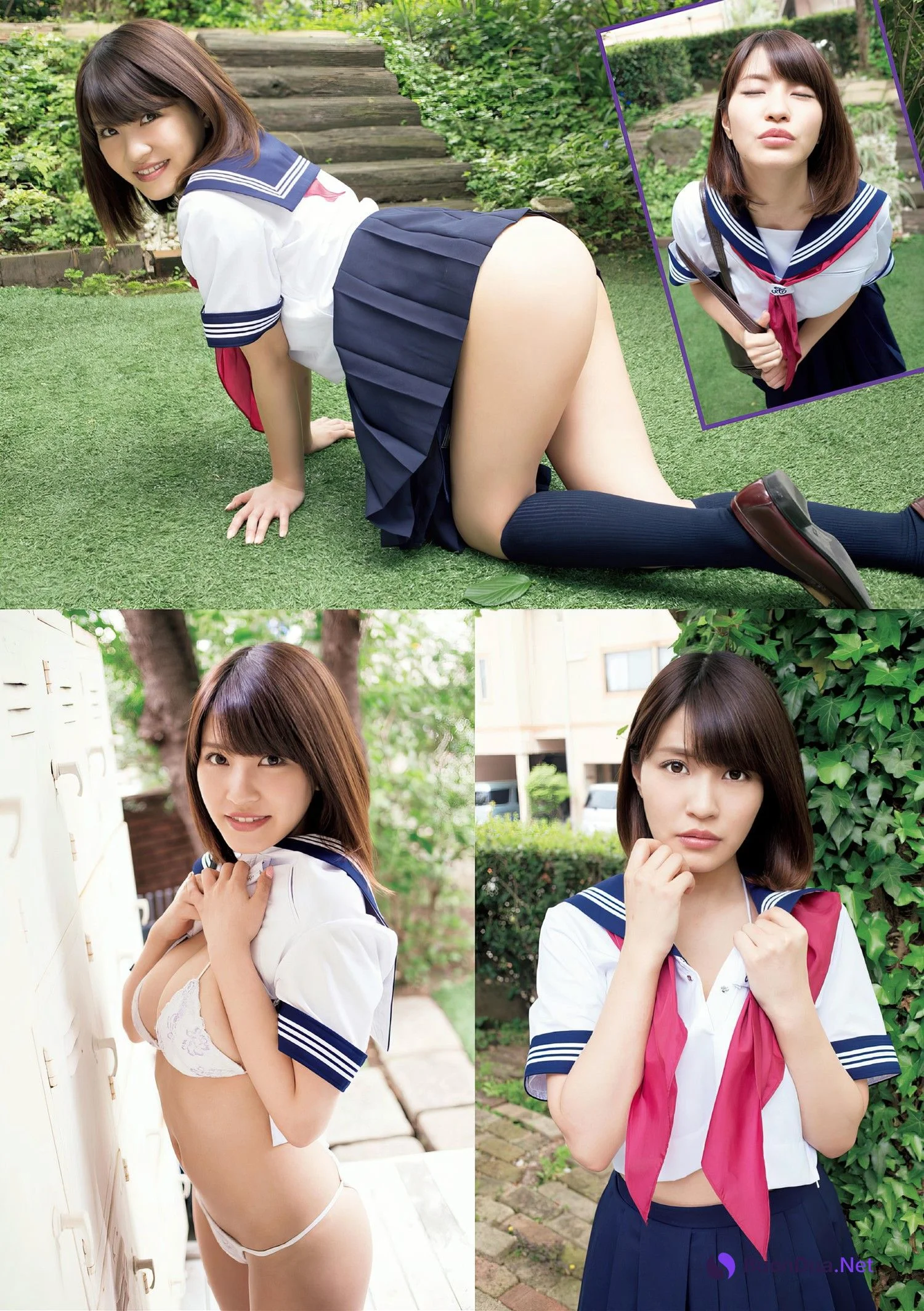 天木じゅん・岸明日香, アサ芸Secret!スペシャル 姉セーラー 合冊版① - รูปภาพ 15