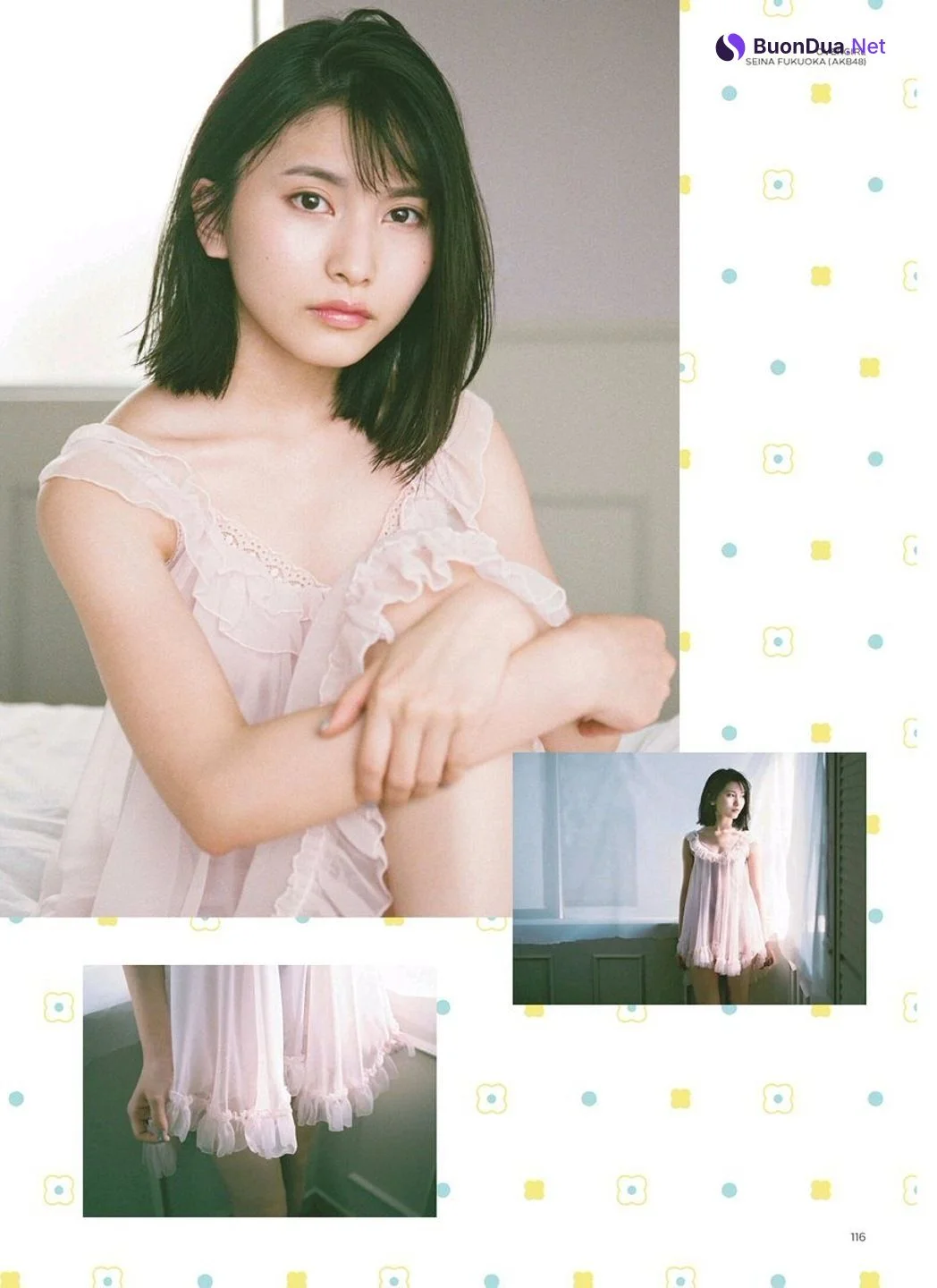 Seina Fukuoka 福岡聖菜, ENTAME 2019.03 (月刊エンタメ 2019年3月号) - Photo 2