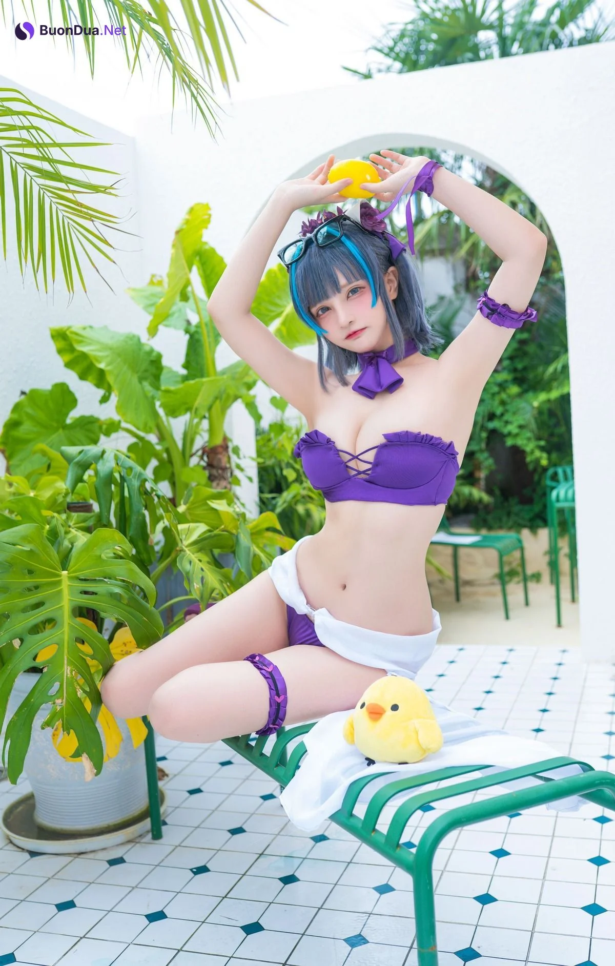 [Senya Miku 千夜未来] Cheshire Swimsuit - Photo 2