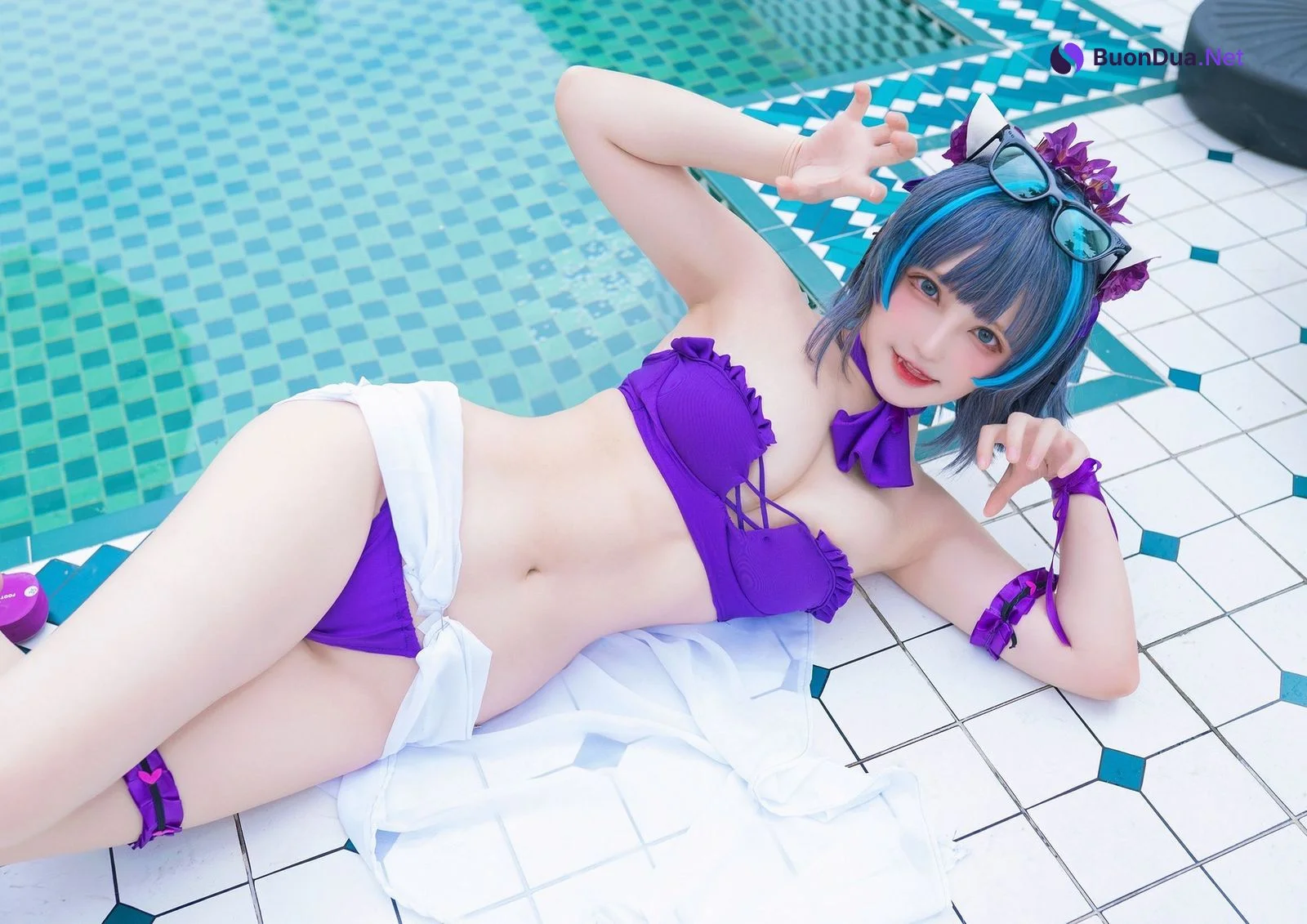 [Senya Miku 千夜未来] Cheshire Swimsuit - Photo 5