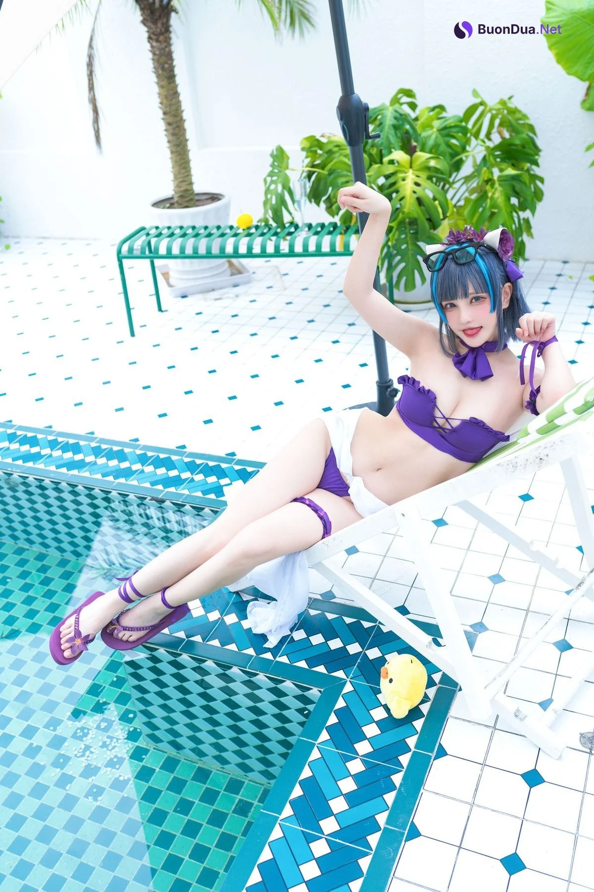 [Senya Miku 千夜未来] Cheshire Swimsuit - Photo 9