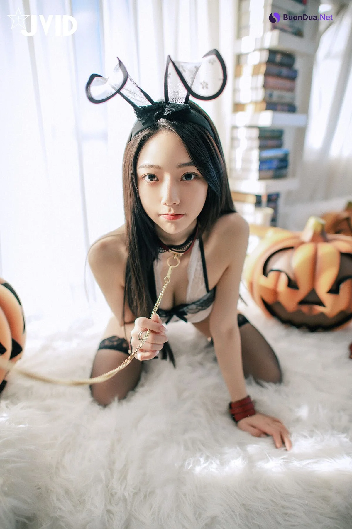 啾啾學妹化身惡魔兔兔 🐰 我再也按耐不住內心的猛獸將她強佔 Set.01 - Photo 2