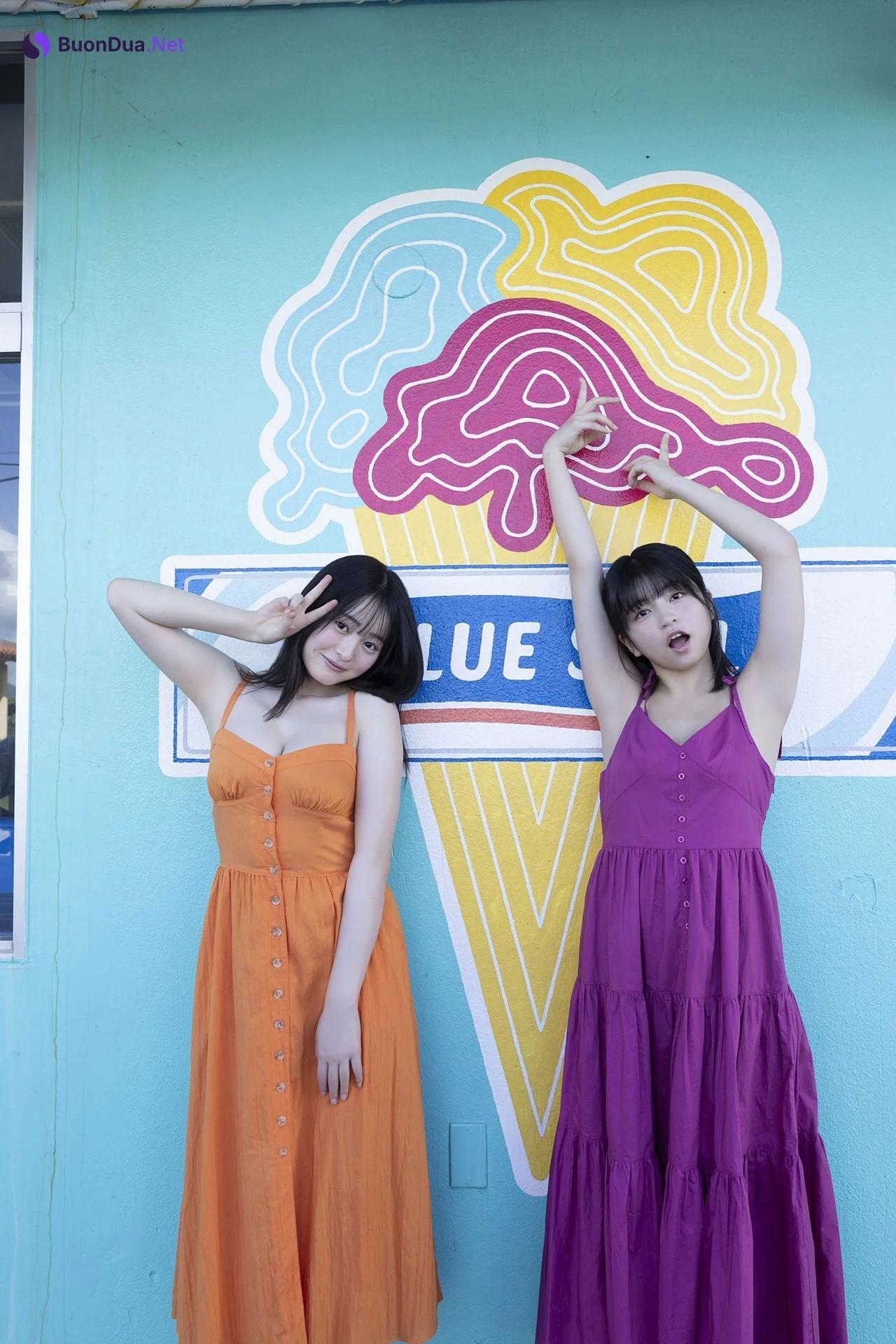 佐々木ほのか＆白濱美兎, ヤングガンガンデジタル限定写真集 「デュエット」 Set.01 - Photo 3