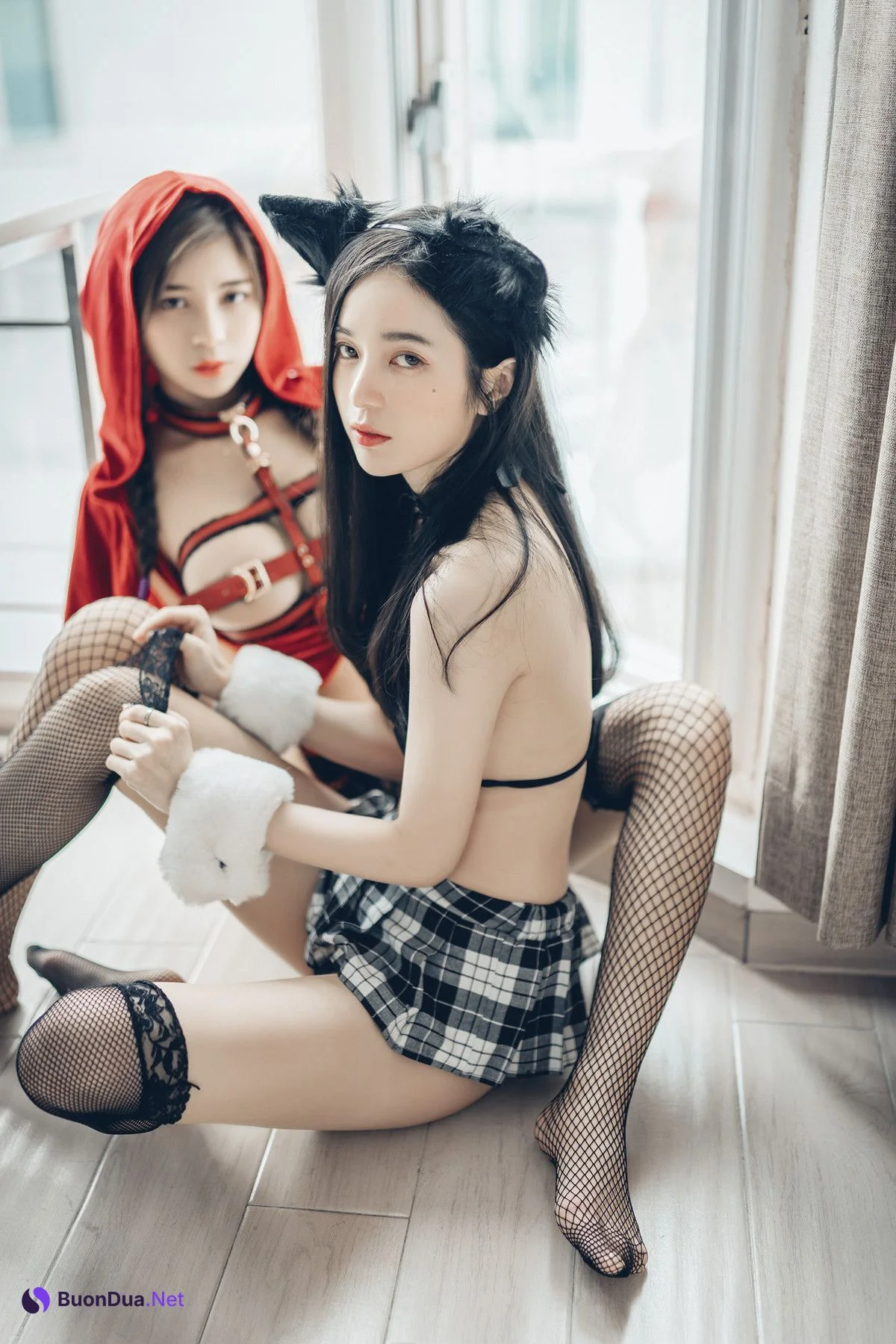 三位女神全裸合體 宅女辰辰與她的兩隻貓咪飄飄 妍妍的性生活 Set.01 - Photo 6